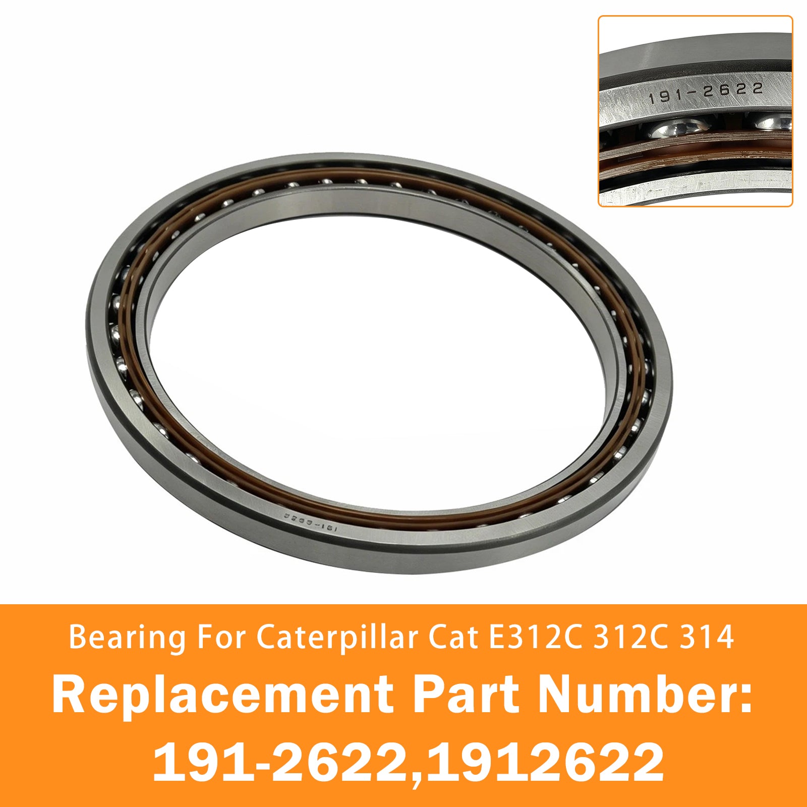 191-2622 1912622 Roulement Pour Caterpillar Cat Réduction De Voyage  E312C 312C