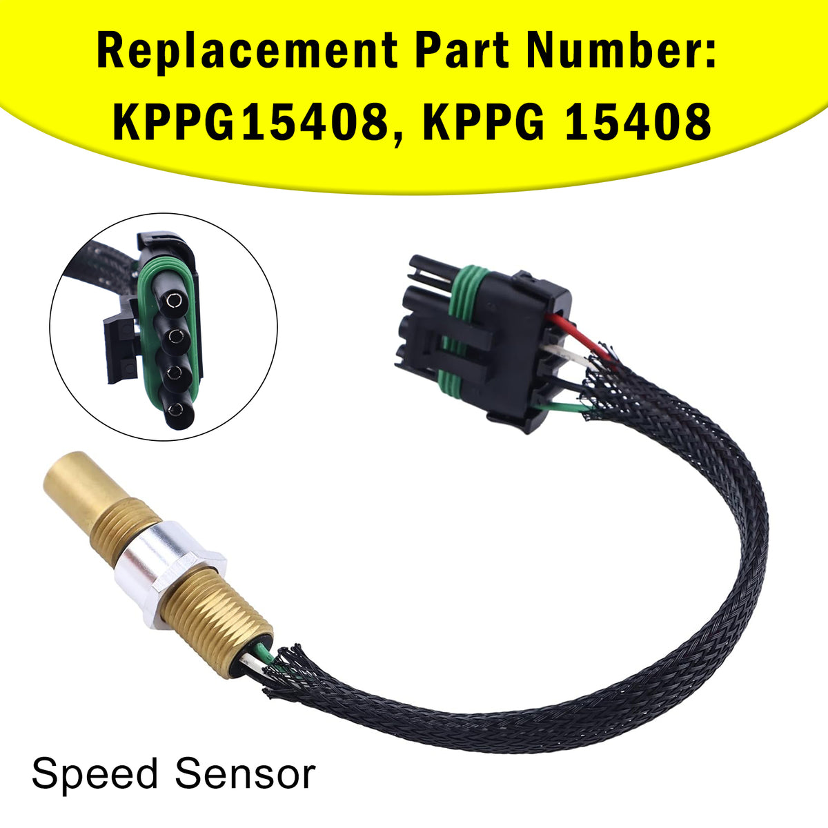 KPPG15408 Pour Danfoss/Sauer Danfoss Capteur De Vitesse/Capteur D'Impulsion