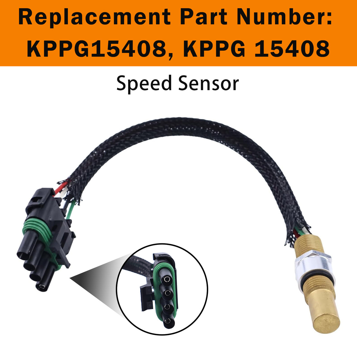 KPPG15408 Pour Danfoss/Sauer Danfoss Capteur De Vitesse/Capteur D'Impulsion