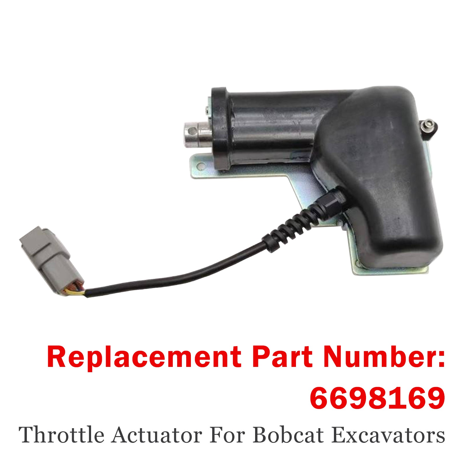 Actionneur D'Accélérateur 6698169 Pour Bobcat Pelles E35 E26 E32I E35I E45 E50