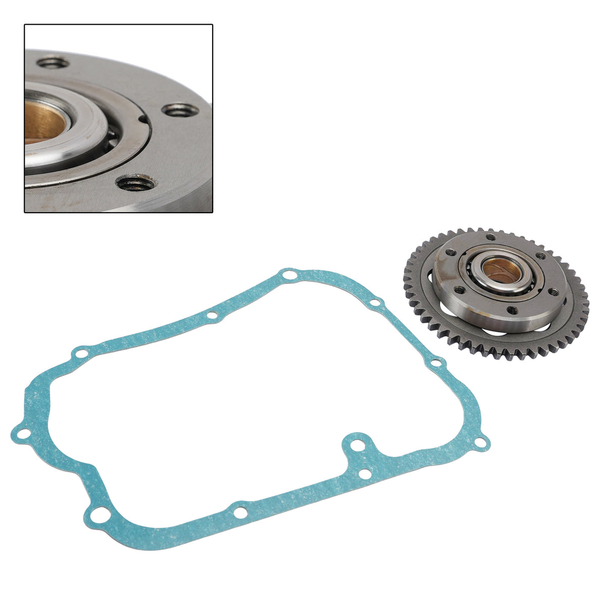 Embrague de arranque con junta protectora del estator 23617 23705 para Linhai 370 T3B