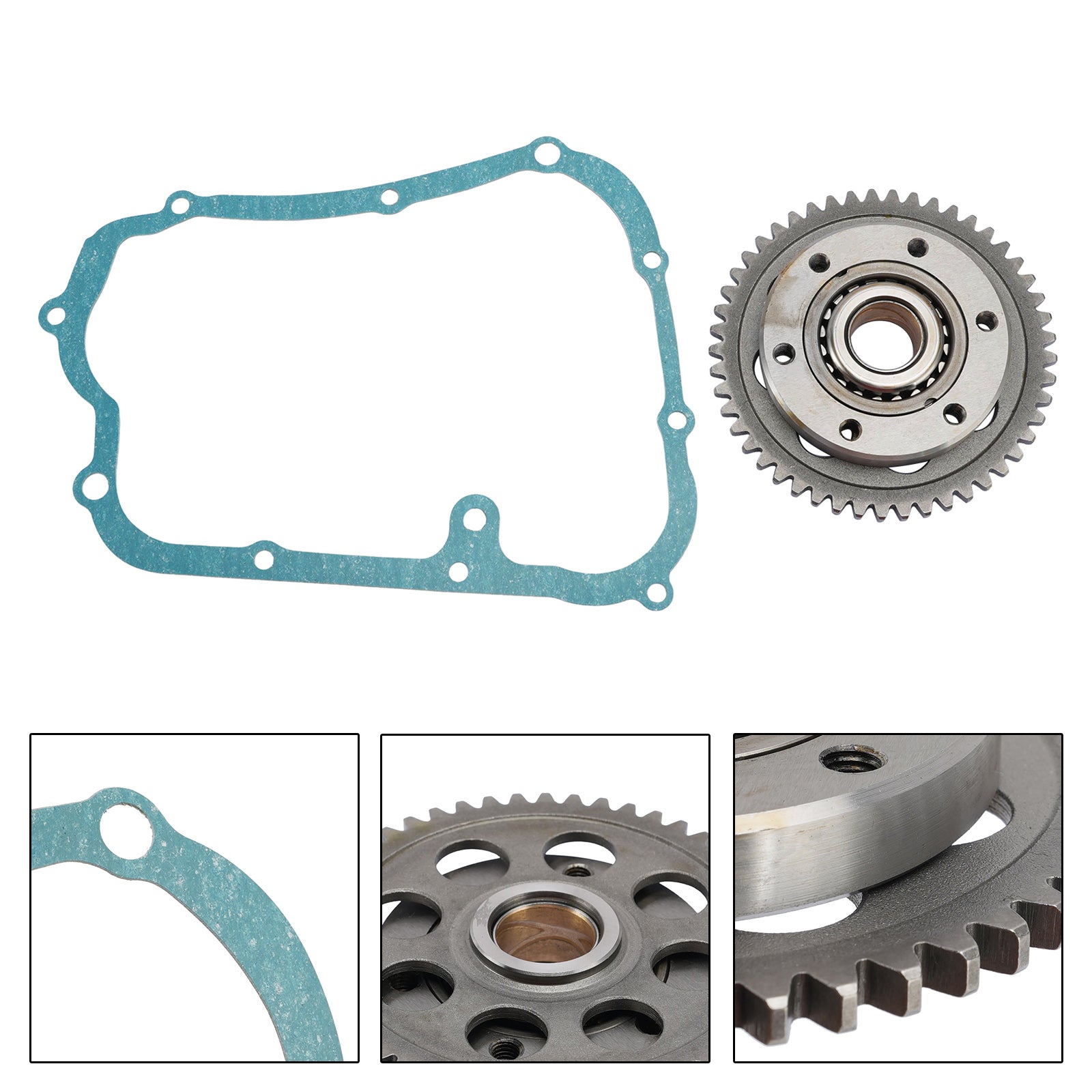 Embrague de arranque con junta protectora del estator 23617 23705 para Linhai 370 T3B