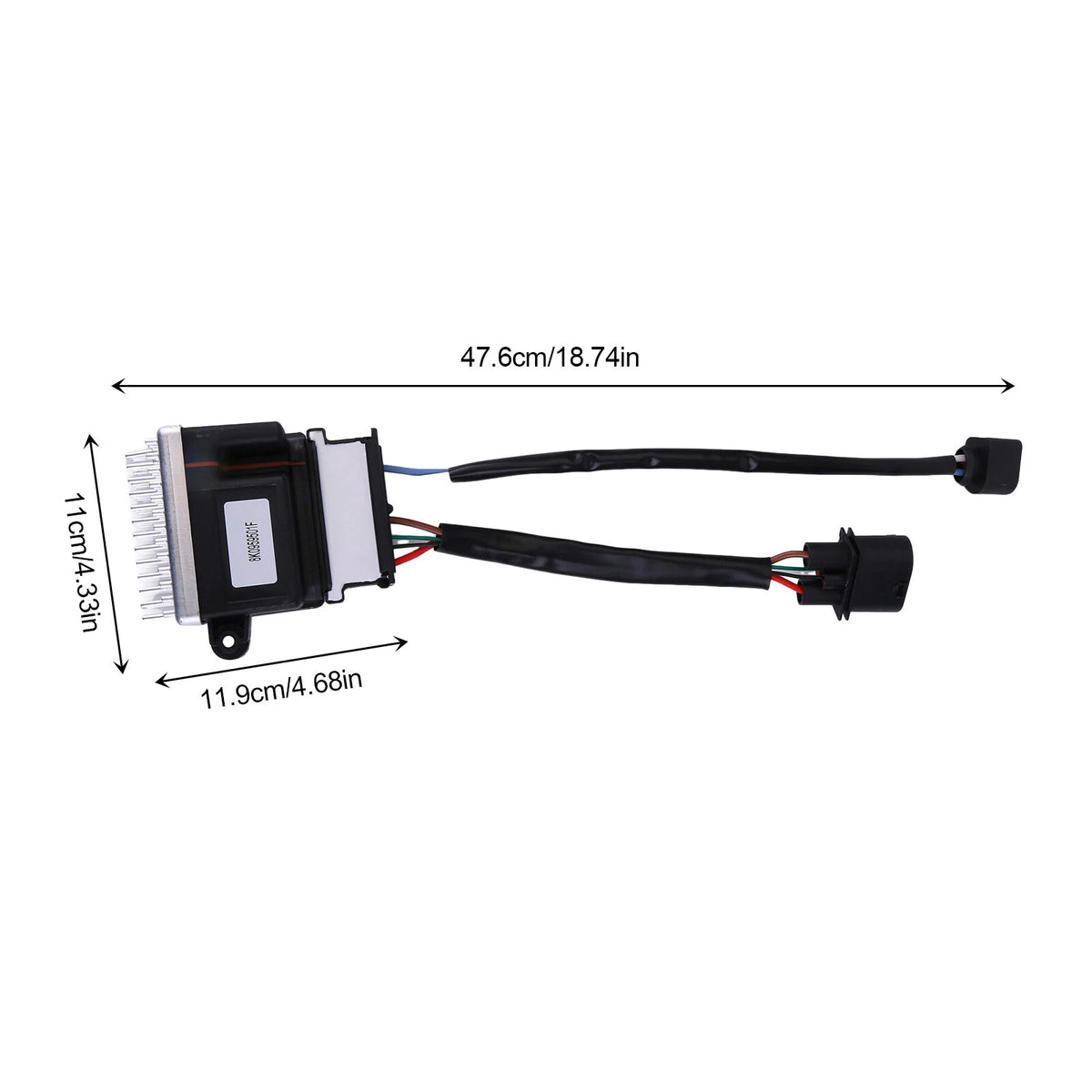 Módulo de control del ventilador del radiador para Audi A4 07-15 A5 07-17 8K0959501F