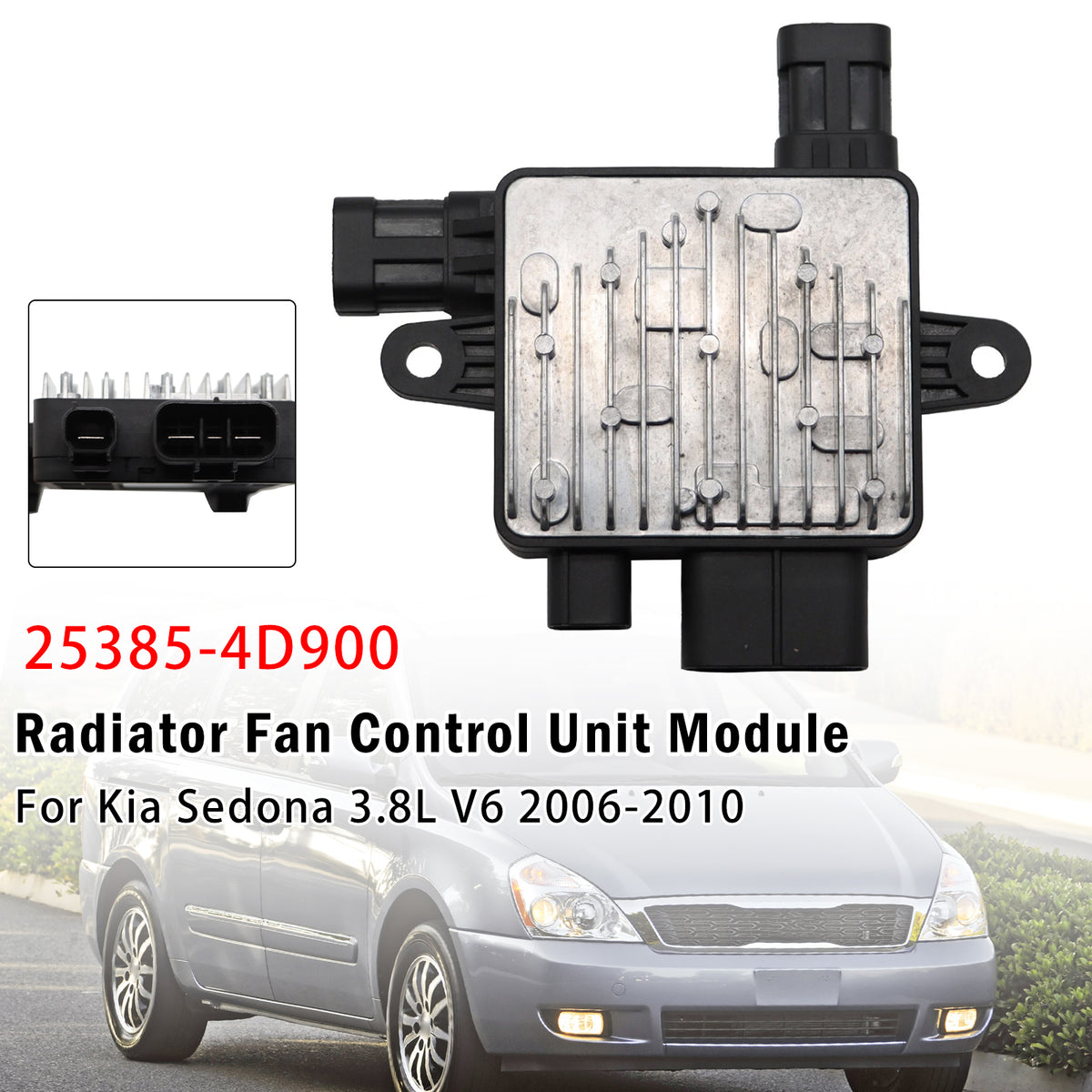 Module commande ventilateur radiateur Pour Kia Sedona 3.8L V6 06-10 25385-4D900