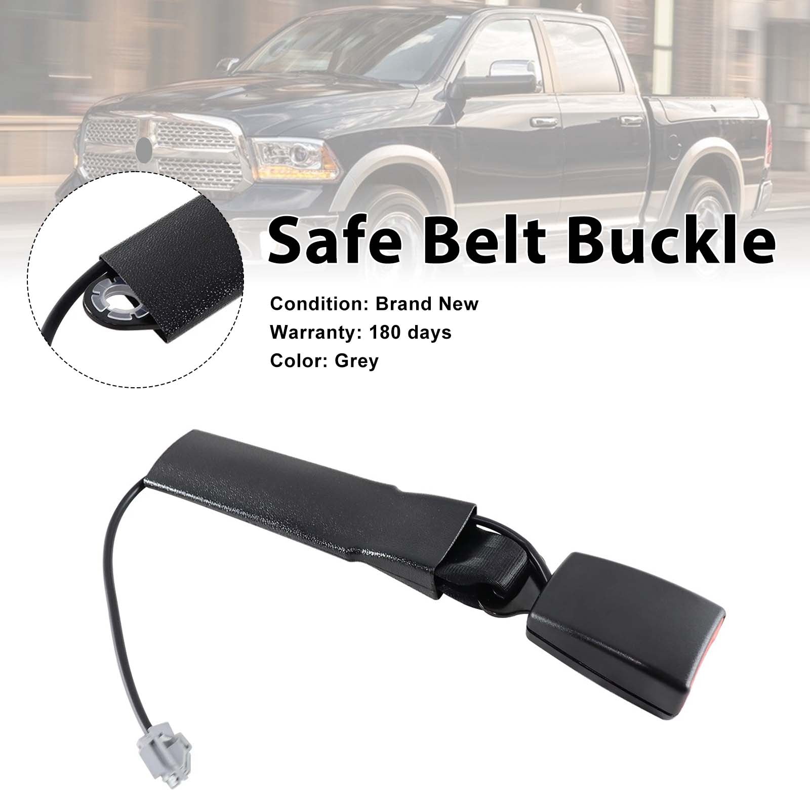 Front Right Inner Seat Belt Buckle 1WM991X9AC Pour Dodge Ram 1500 2500 3500 13-18