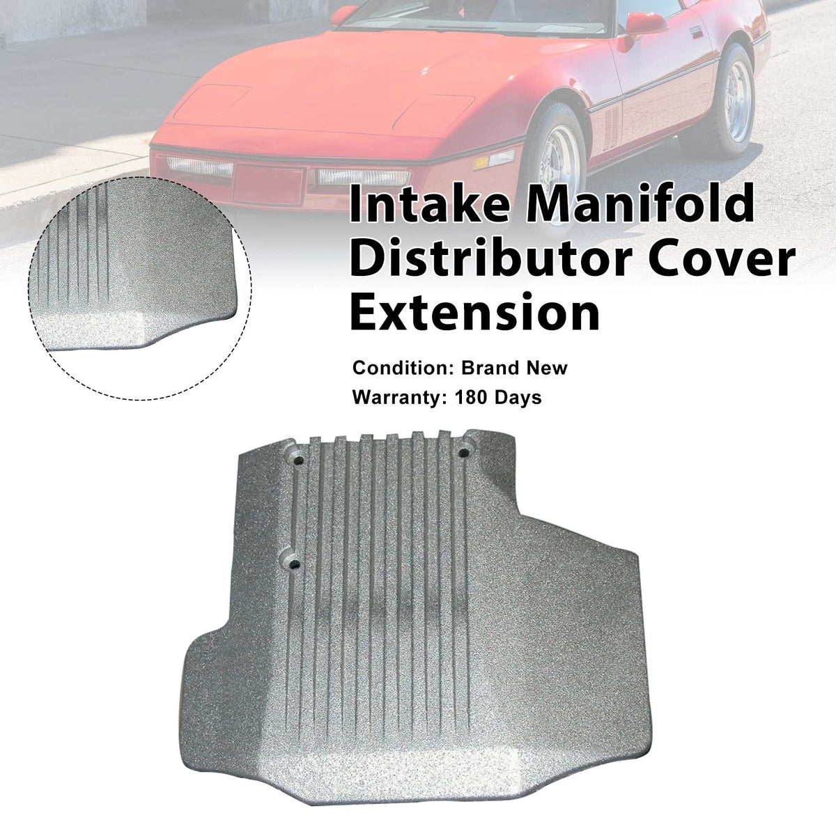 Intake Manifold Plenum Extension TPI 10108425 Pour Chevrolet Corvette 1985-1991