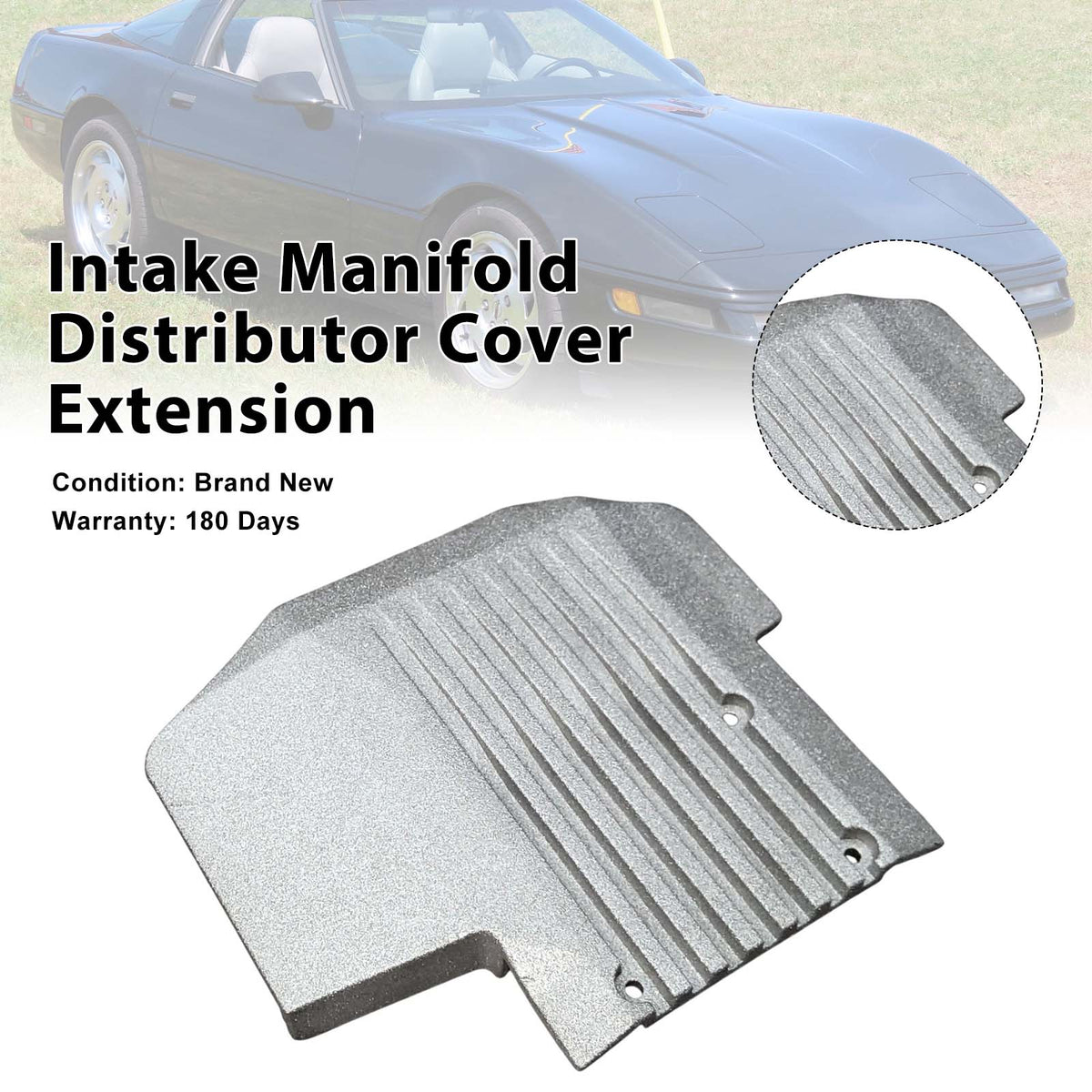 Intake Manifold Plenum Extension TPI 10108425 Pour Chevrolet Corvette 1985-1991