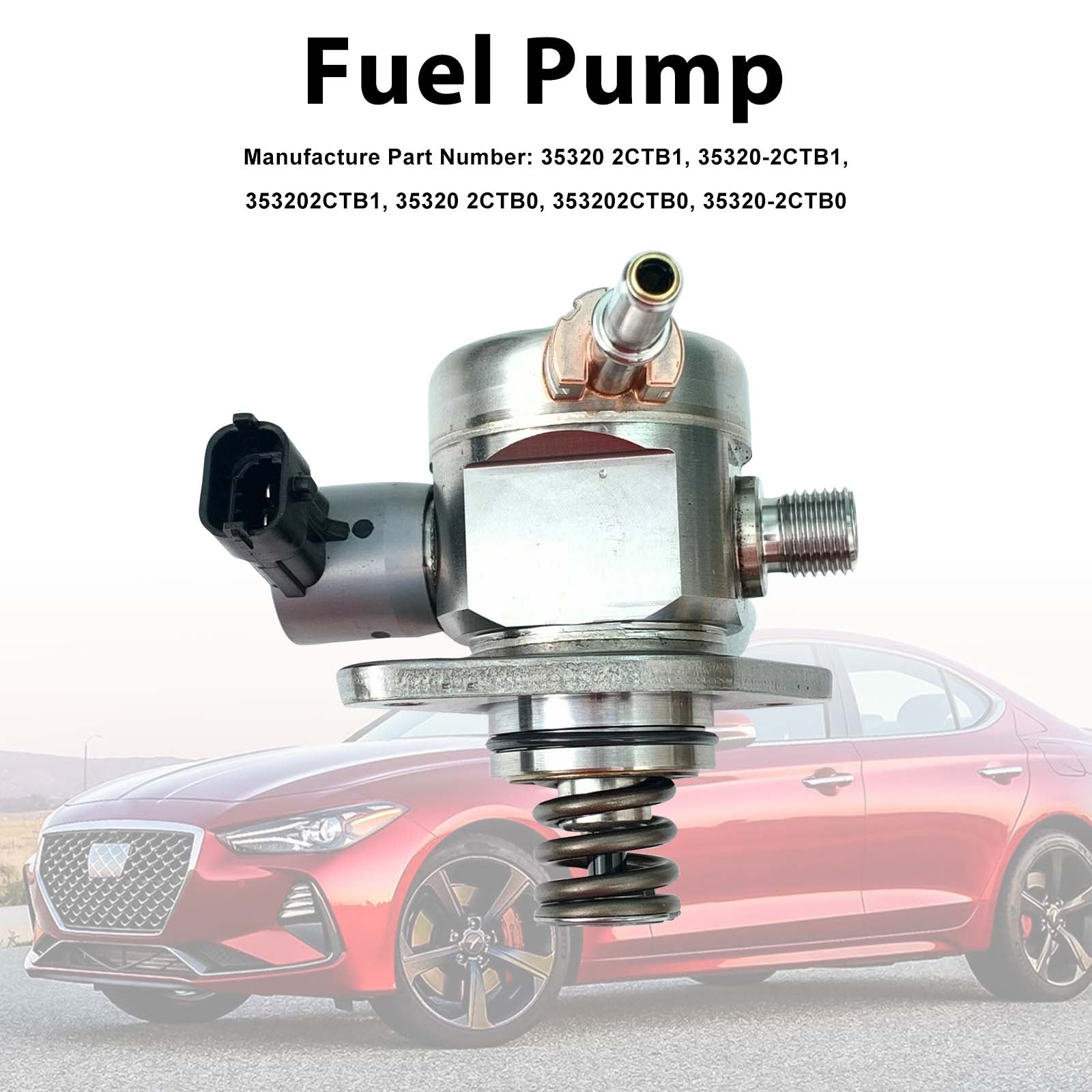 High Pressure Fuel Pump 35320-2CTB1 Pour Hyundai Genesis G70 Pour Stinger 2.0L