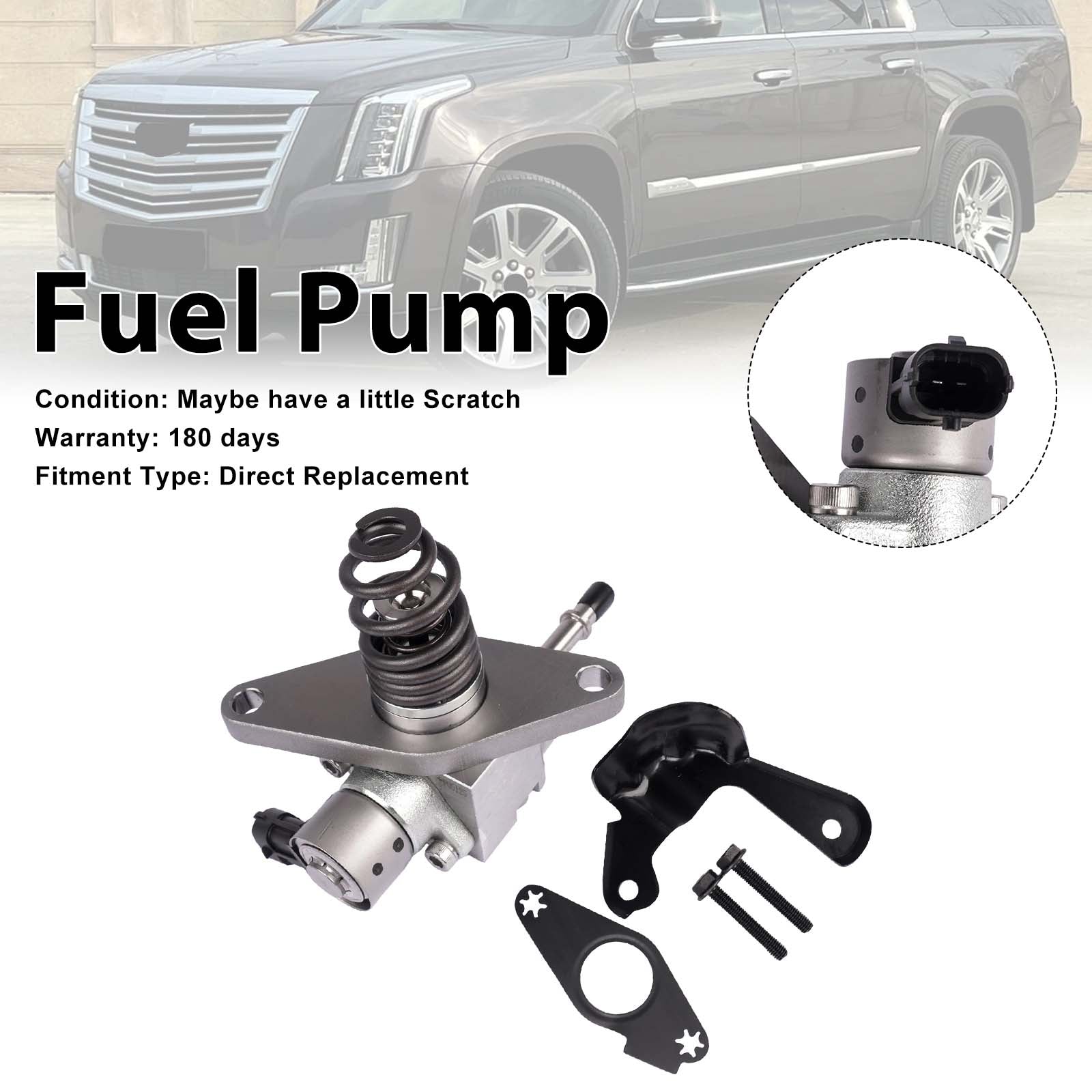 High Pressure Fuel Pump 12728002 Pour Chevy 4.3L 5.3L 6.2L V6 V8 2014-2021