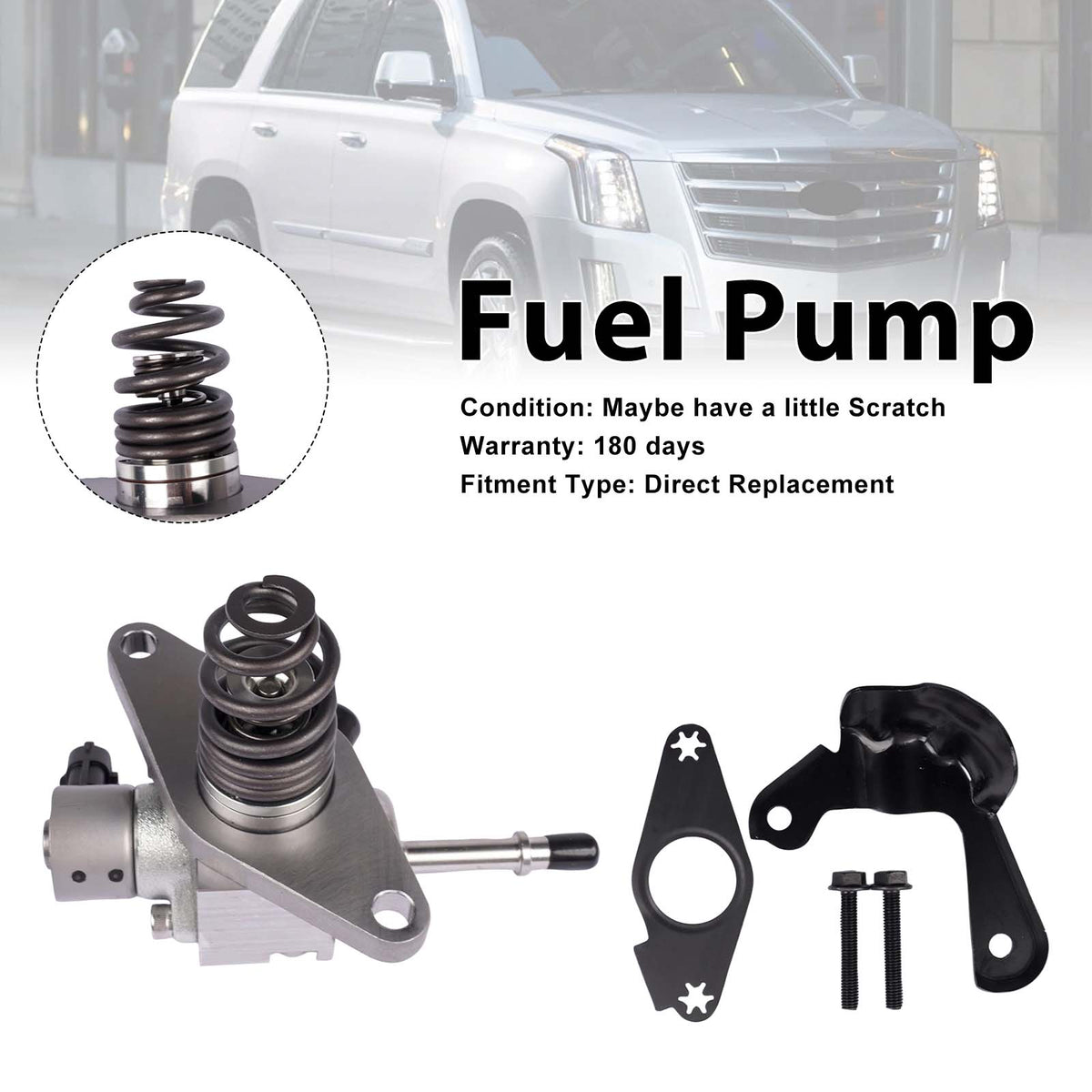 High Pressure Fuel Pump 12728002 Pour Chevy 4.3L 5.3L 6.2L V6 V8 2014-2021