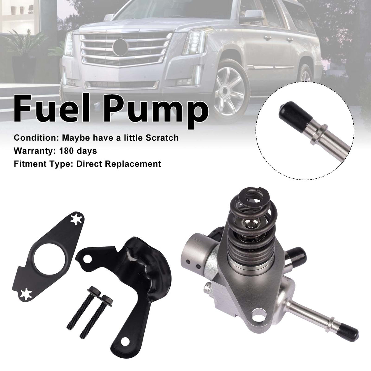 High Pressure Fuel Pump 12728002 Pour Chevy 4.3L 5.3L 6.2L V6 V8 2014-2021