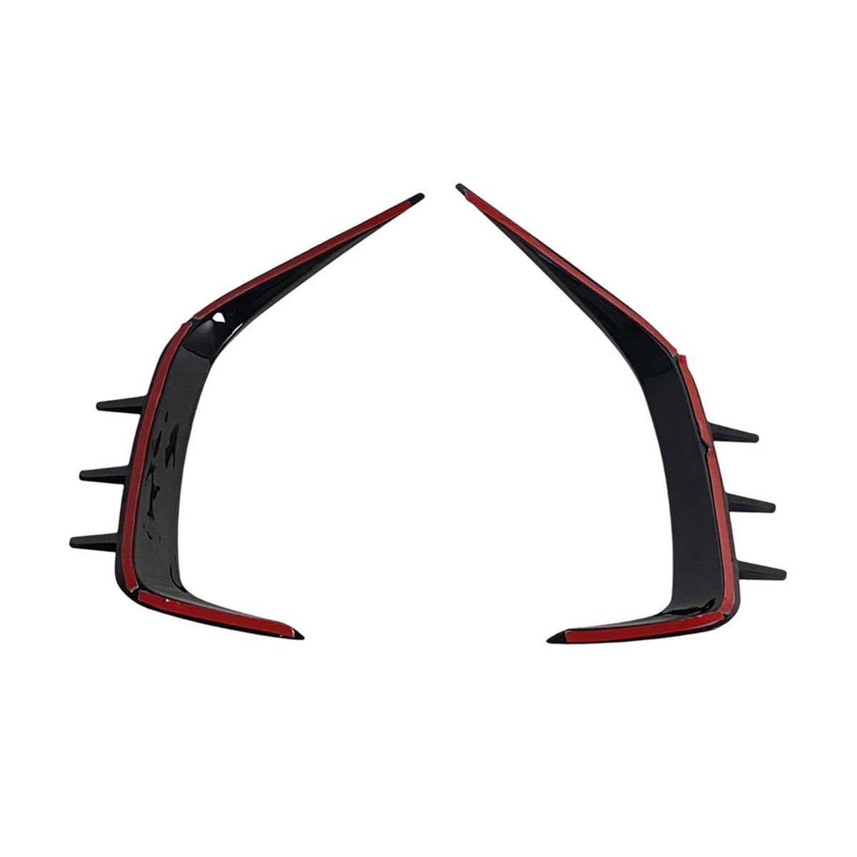 Rear Bumper Splitter Canard Air Vent Trim Pour BMW 4 Series Coupe G22 2021-2026
