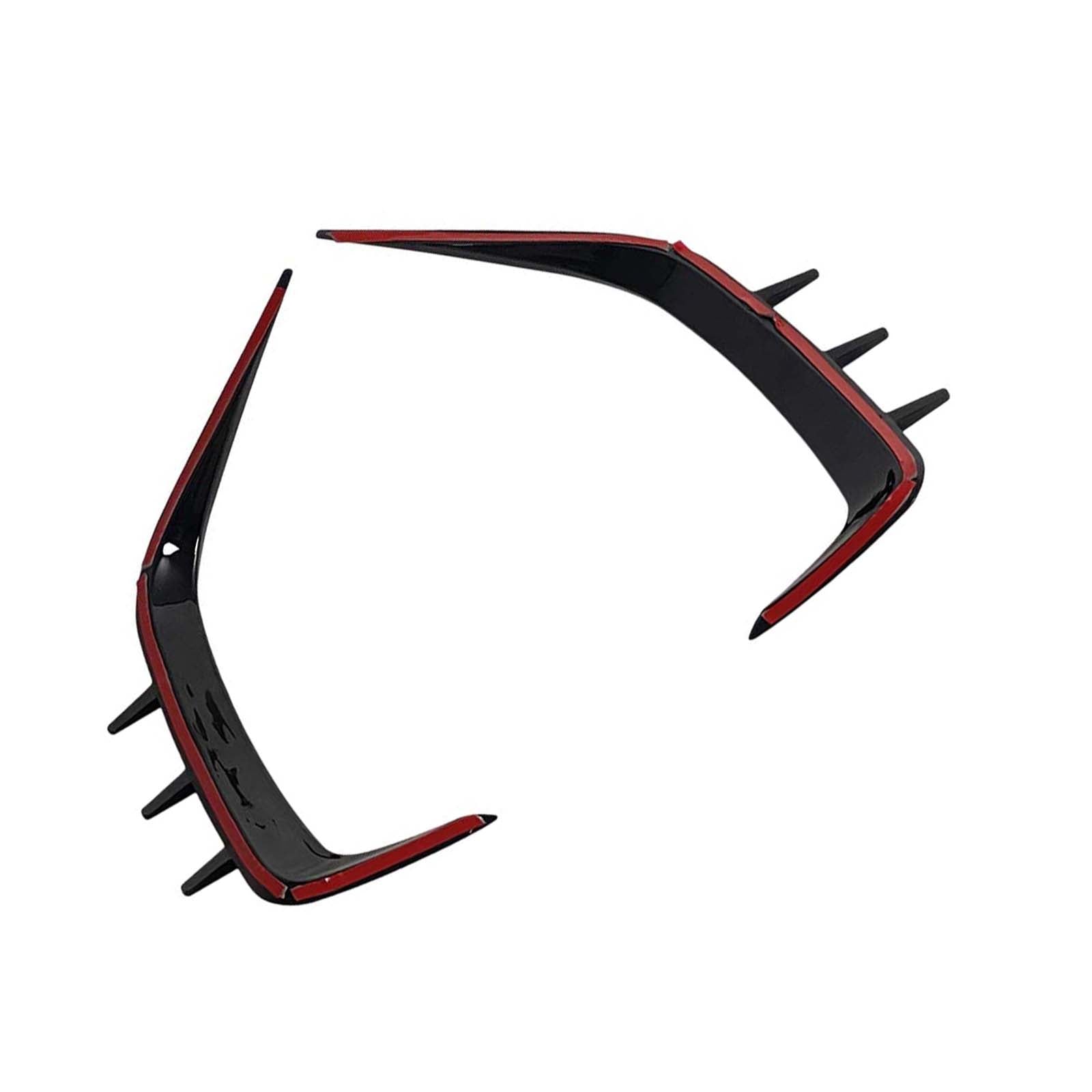 Rear Bumper Splitter Canard Air Vent Trim Pour BMW 4 Series Coupe G22 2021-2026