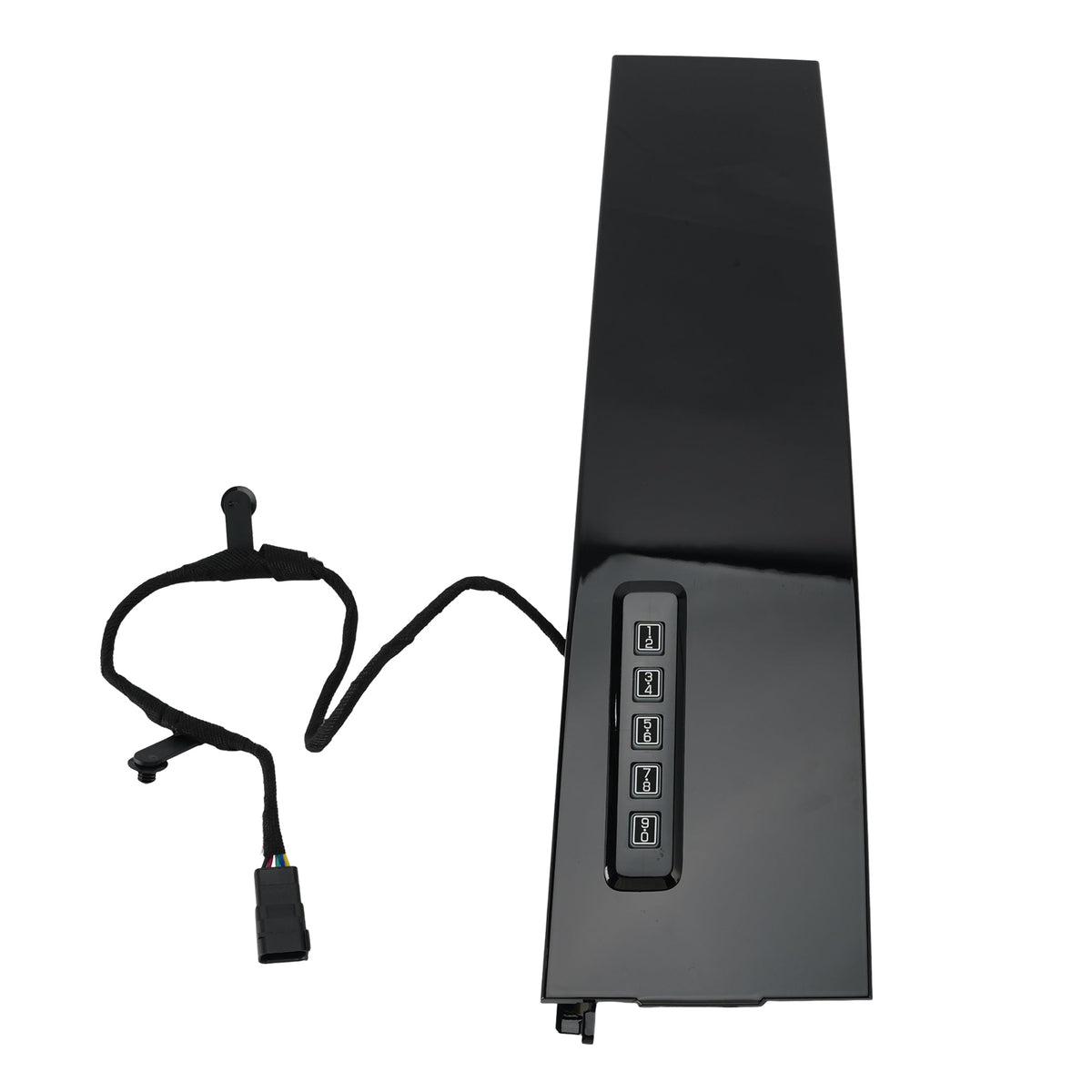 Moulure de Montant B avec Clavier d'Entrée Sans Clé Pour Ford F-Series 17-26