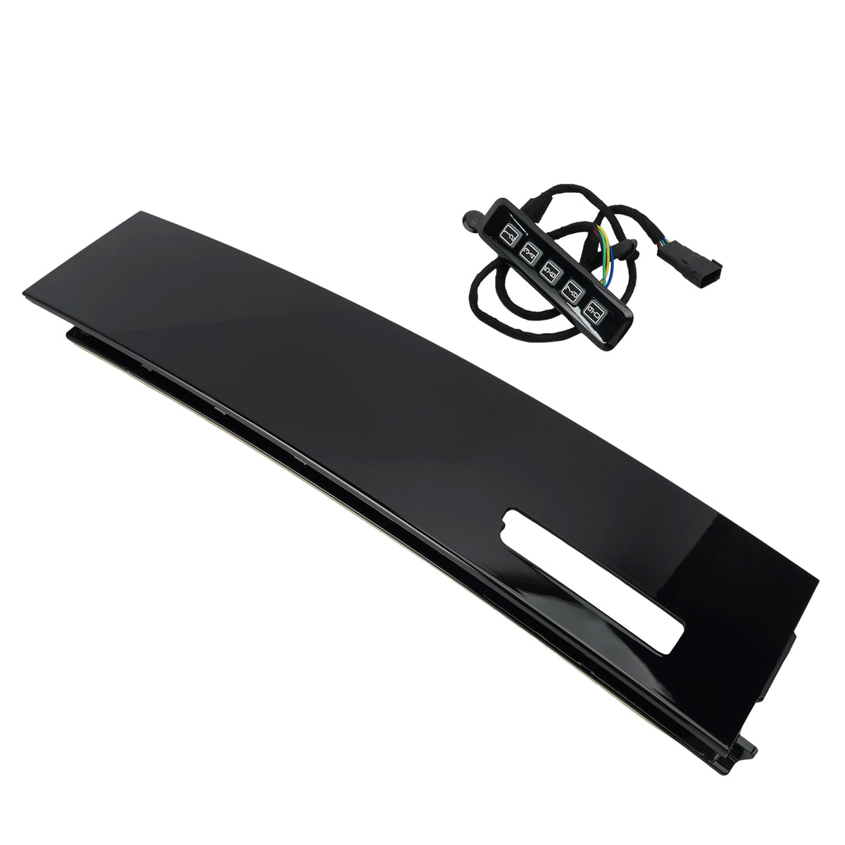 Moulure de Montant B avec Clavier d'Entrée Sans Clé Pour Ford F-Series 17-26