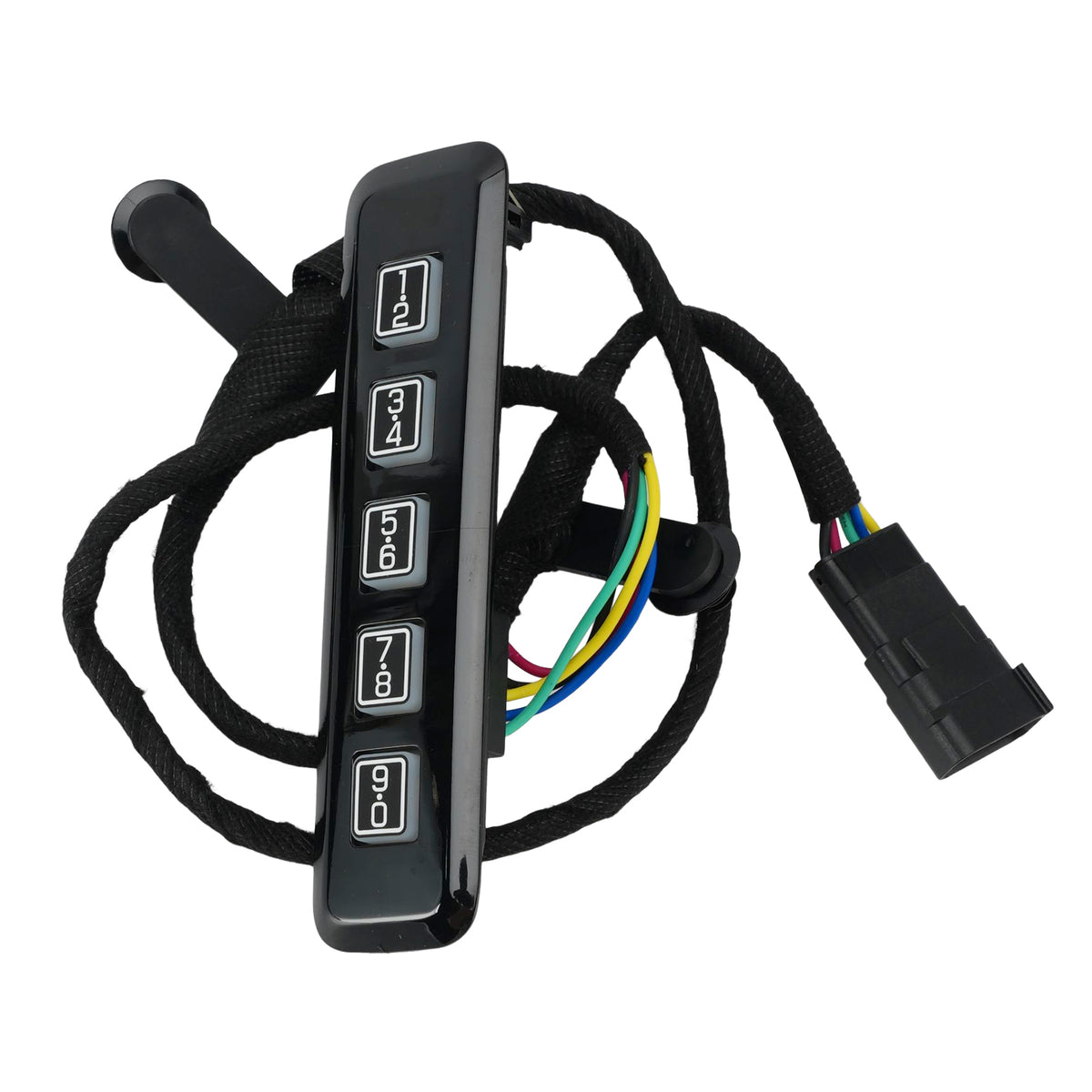 Moulure de Montant B avec Clavier d'Entrée Sans Clé Pour Ford F-Series 17-26