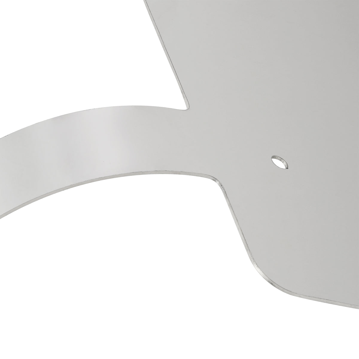 Protège-cerfs camion semi-remorque Support plaque inox Argent