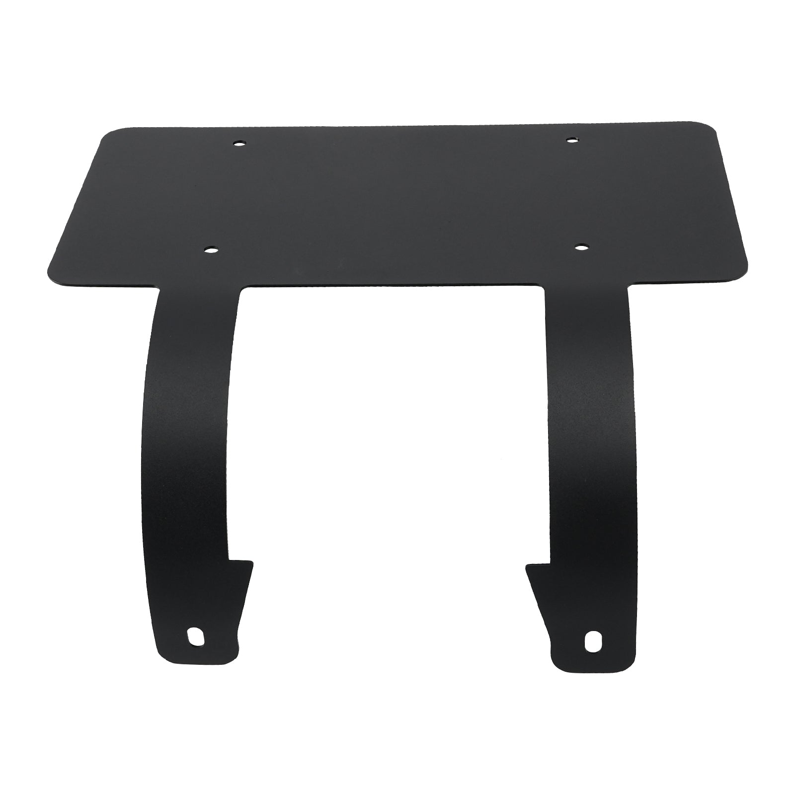 Protège-cerfs camion semi-remorque Support plaque inox Noir