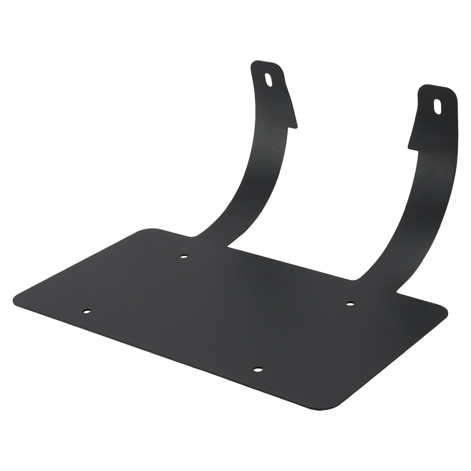 Protège-cerfs camion semi-remorque Support plaque inox Noir