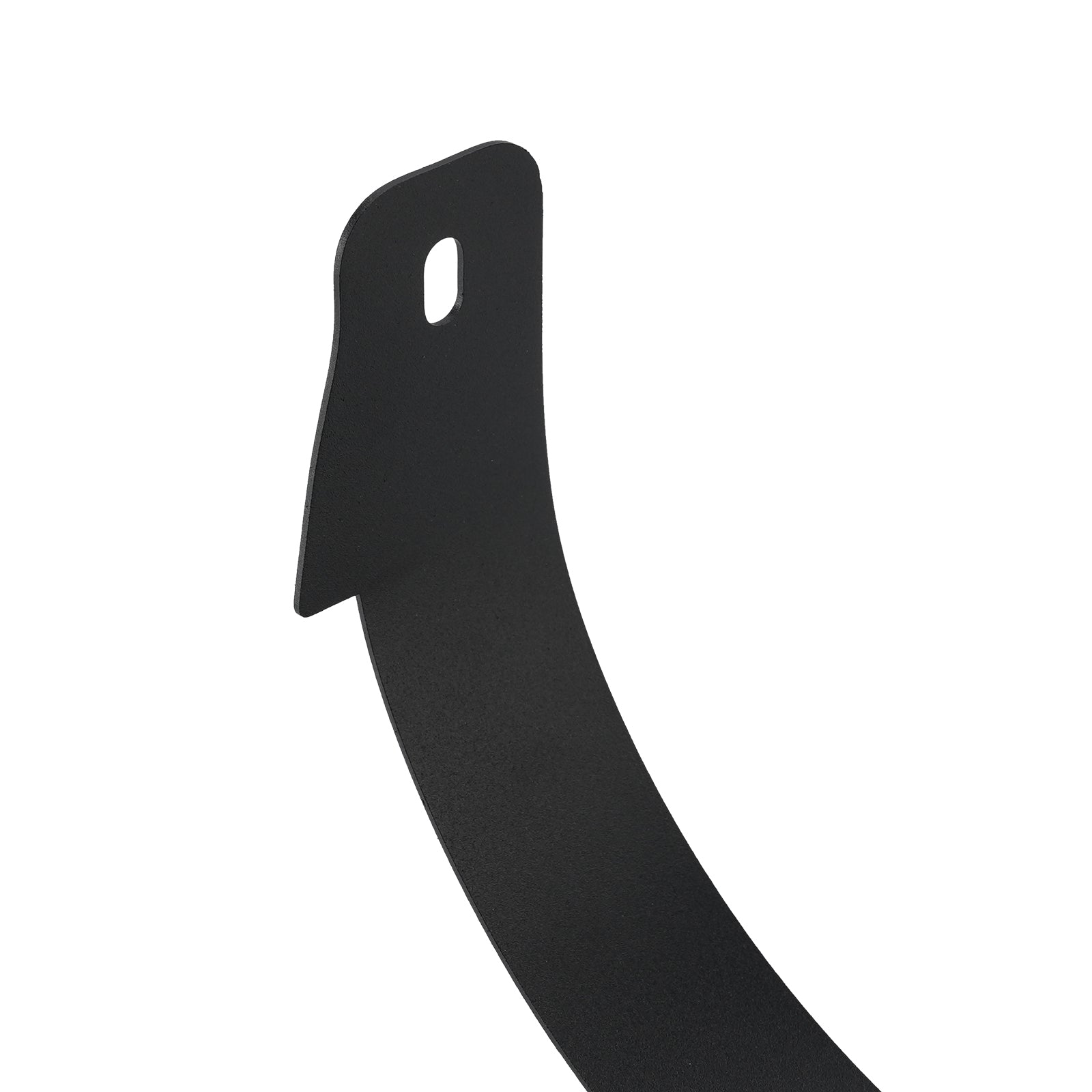 Protège-cerfs camion semi-remorque Support plaque inox Noir