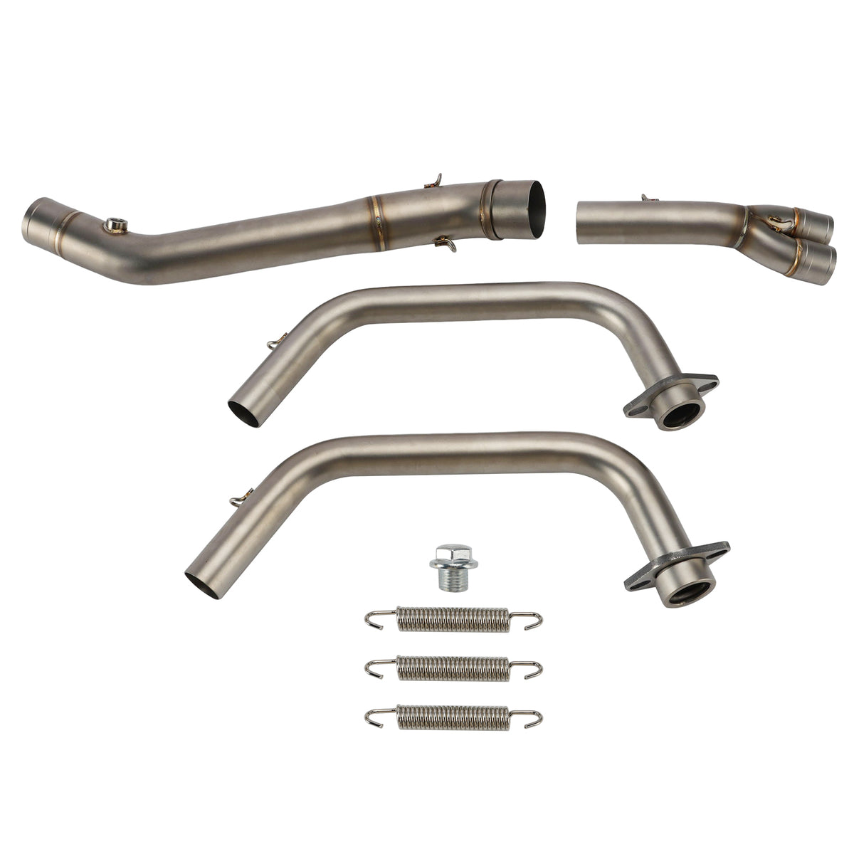 Vorderes Verteiler-Verbindungsrohr für Yamaha Yzf-R3 2015–2025 R25 MT-03 MT25