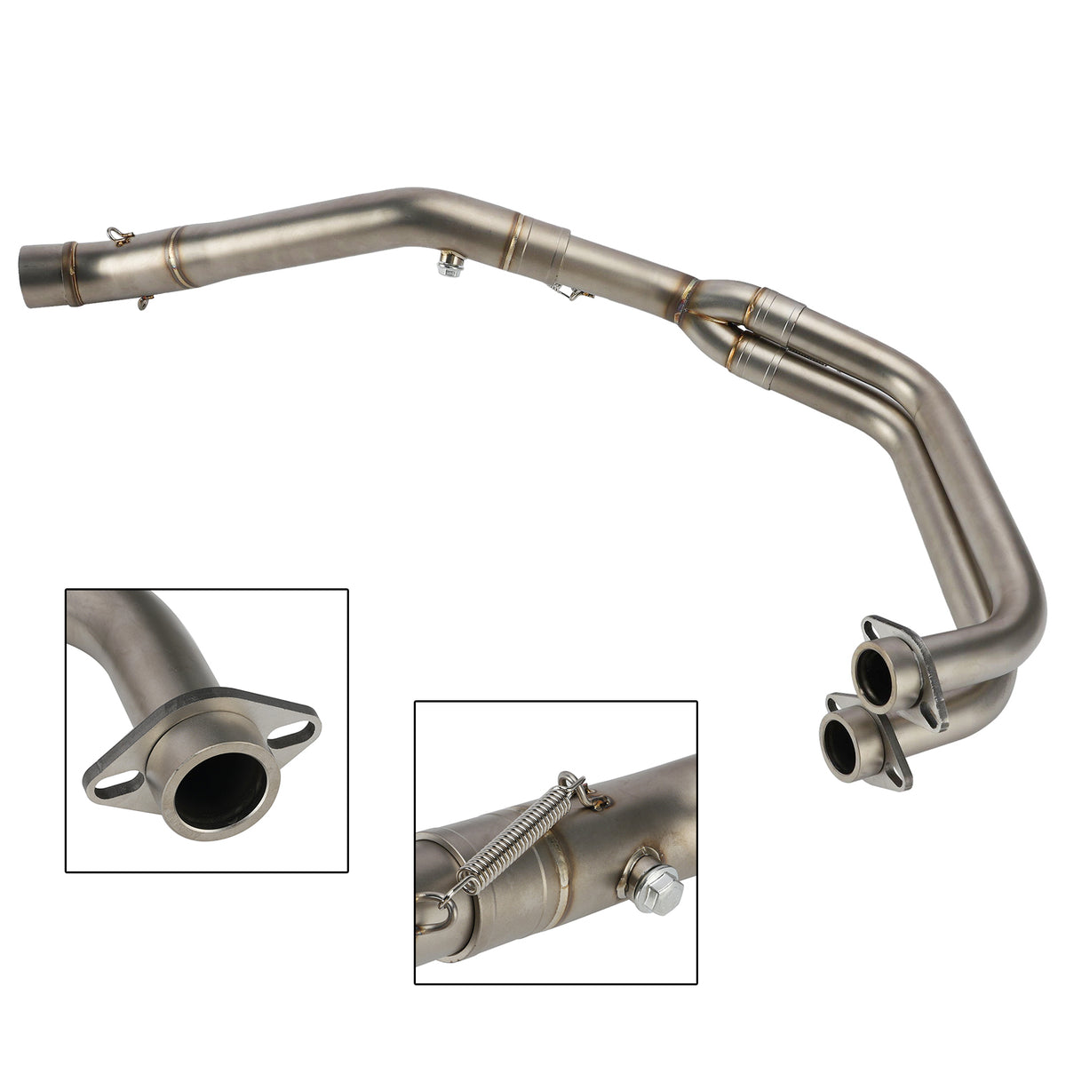 Vorderes Verteiler-Verbindungsrohr für Yamaha Yzf-R3 2015–2025 R25 MT-03 MT25