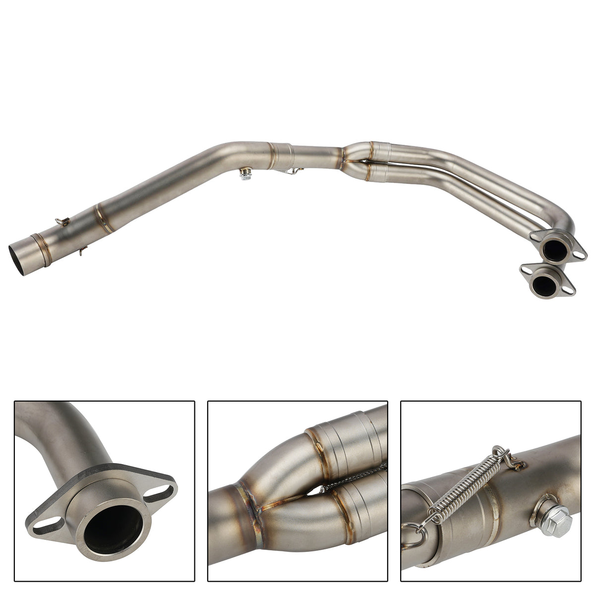 Vorderes Verteiler-Verbindungsrohr für Yamaha Yzf-R3 2015–2025 R25 MT-03 MT25