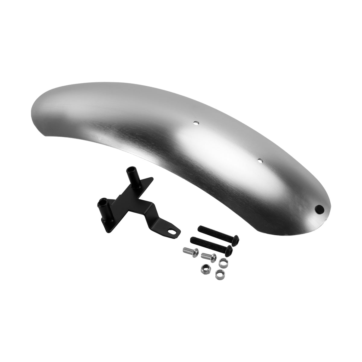 Garde-boue avant étendu en alliage d'aluminium pour Street Scrambler 900 2026-2027 Silver