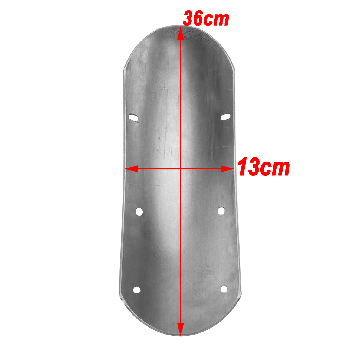 Garde-boue avant en alliage d'aluminium pour Street Scrambler 900 2026-2027 Silver