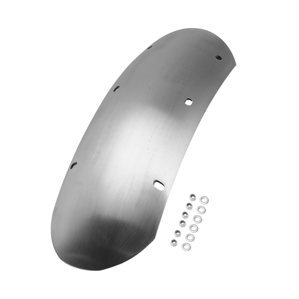 Garde-boue avant en alliage d'aluminium pour Street Scrambler 900 2026-2027 Silver