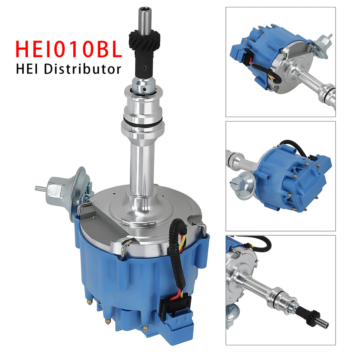 Distribuidor de encendido HEI HEI010BL para Ford bloque pequeño SBF 351W 5.8L V8