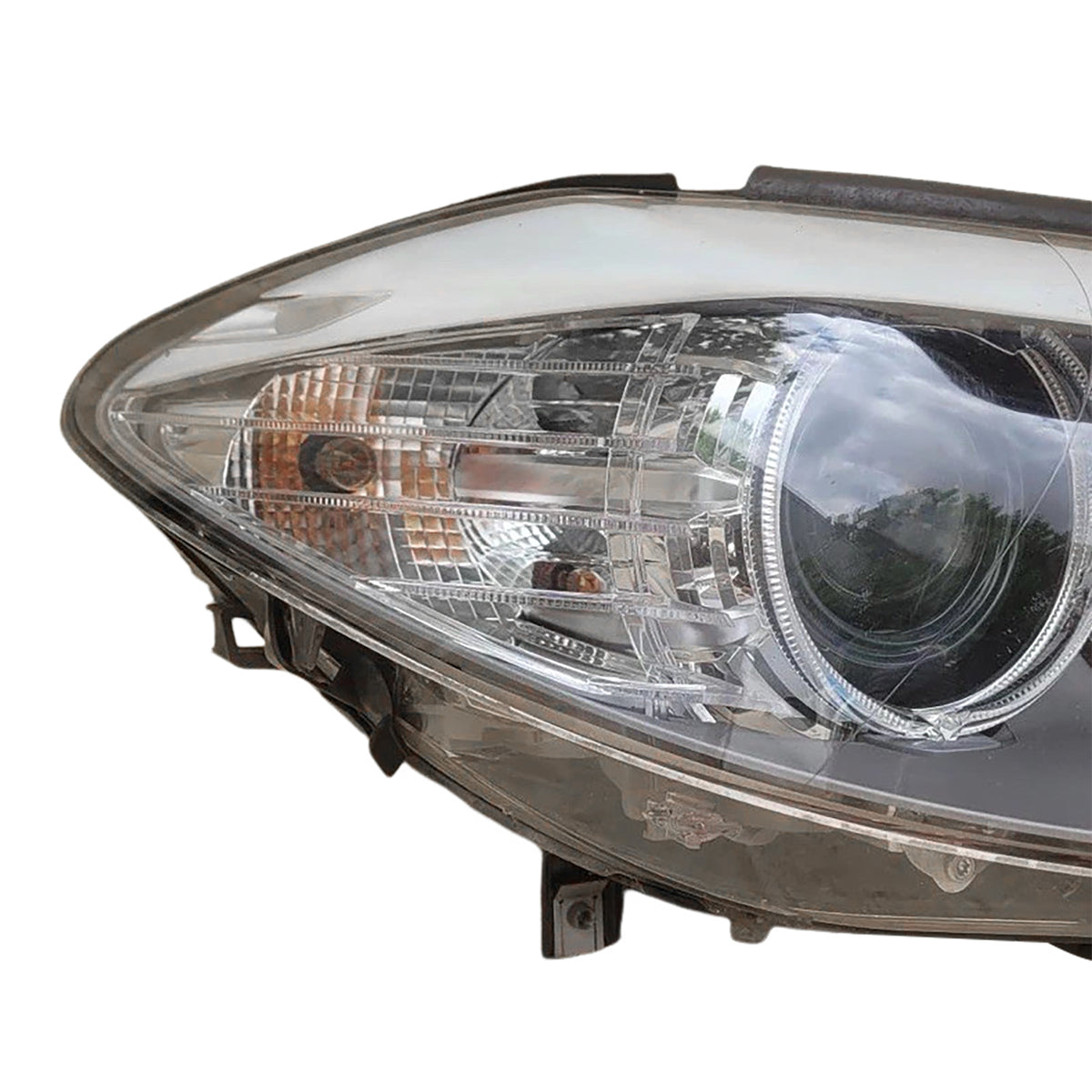 Phare Avant Droit Halogène Avec LED DRL Pour BMW Série 5 2010-2013