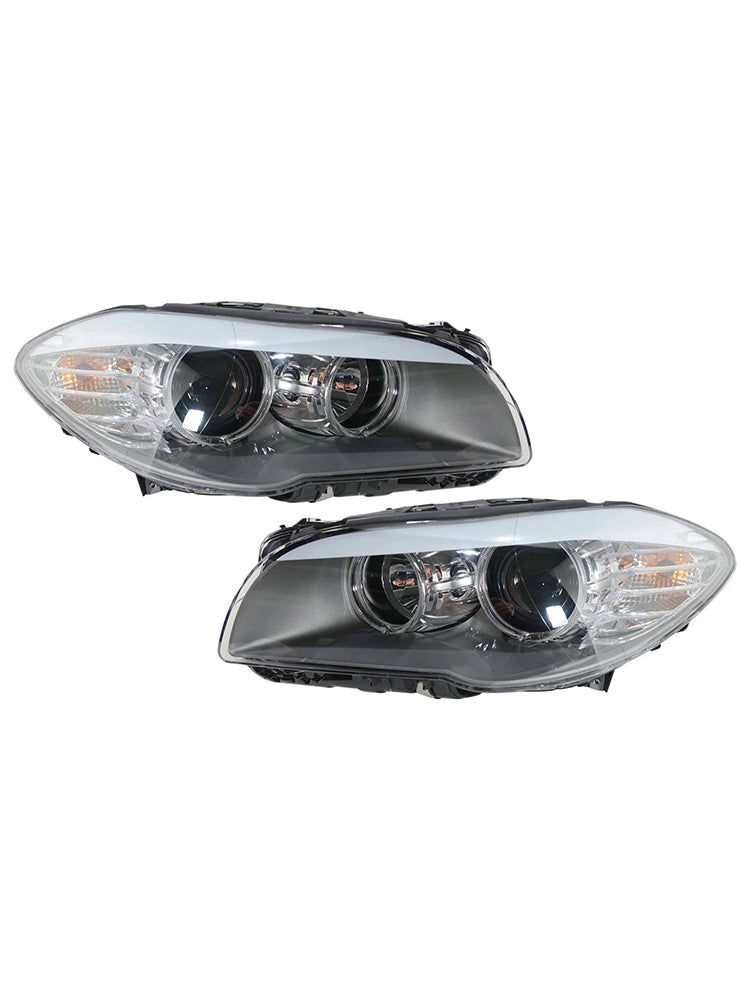 Phare Avant Gauche+Droit Halogène Avec LED DRL Pour BMW Série 5 2010-2013