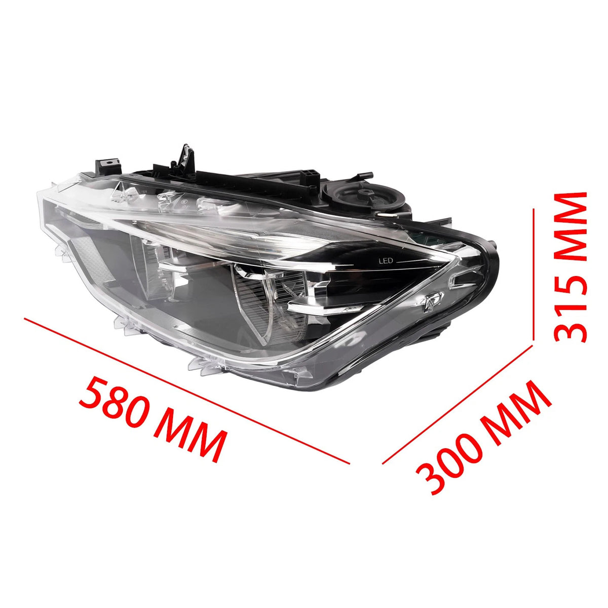 Phare Avant Gauche+Droit LED Pour BMW Série 3 2015-2019