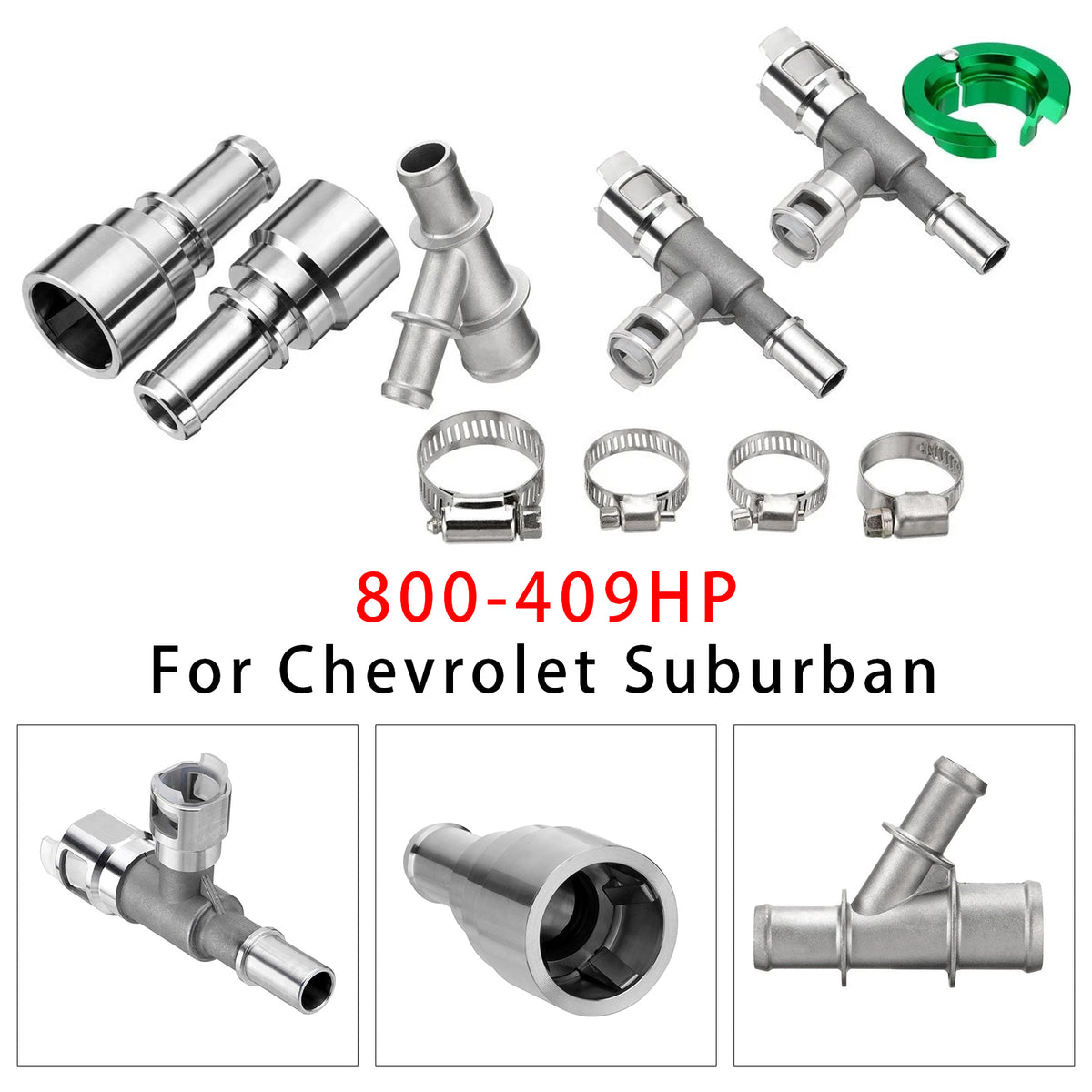 Kit Connecteur Durit De Chauffage 800-409HP Pour Chevrolet Silverado