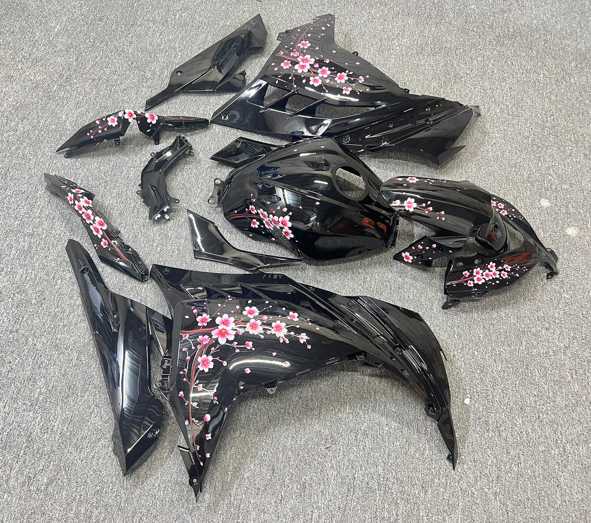 Kit de carenado inyectado de plástico ABS para Kawasaki EX300 Ninja300 2013-2024