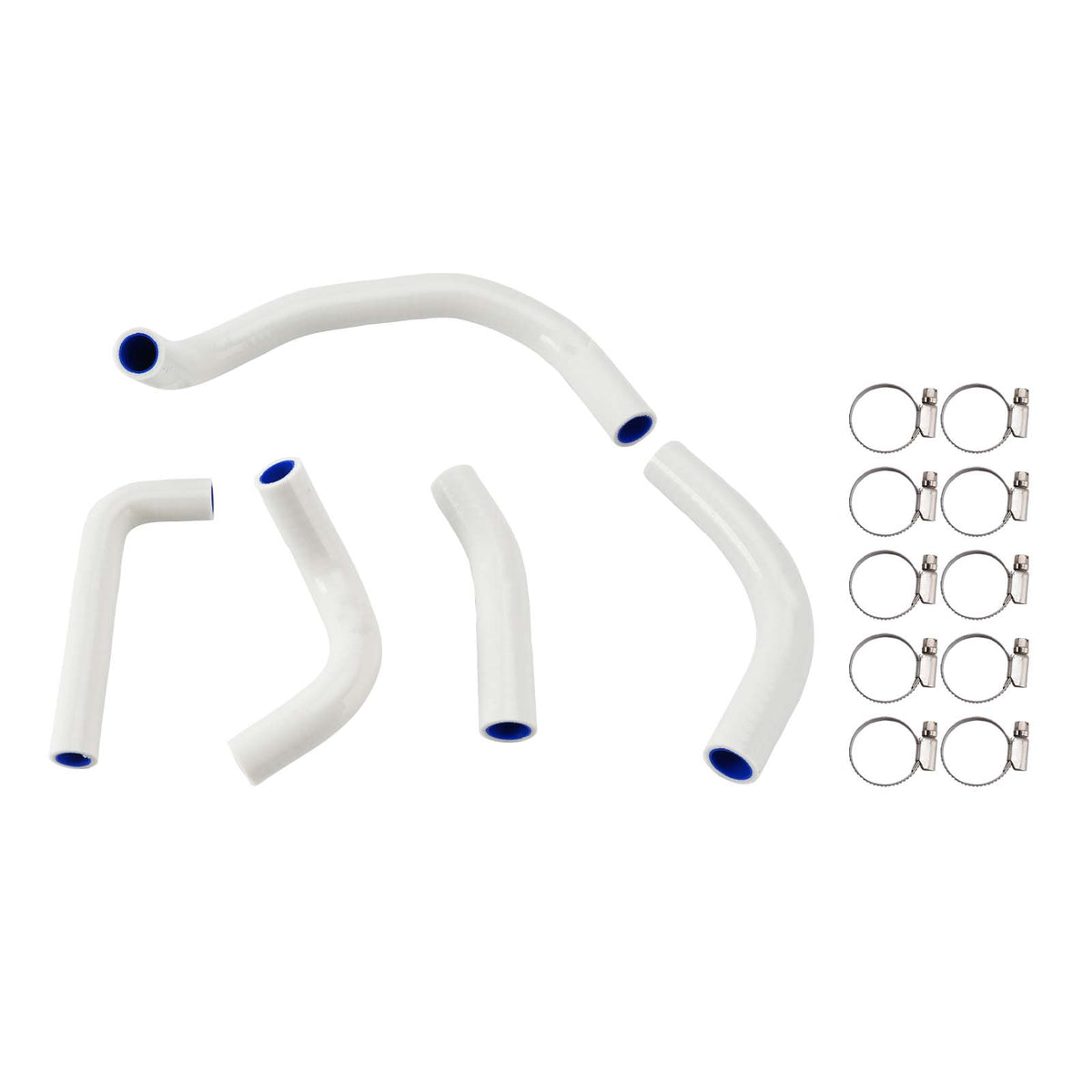 Kit de durites de refroidissement en silicone pour radiateur Honda CB500SF 2026+ White