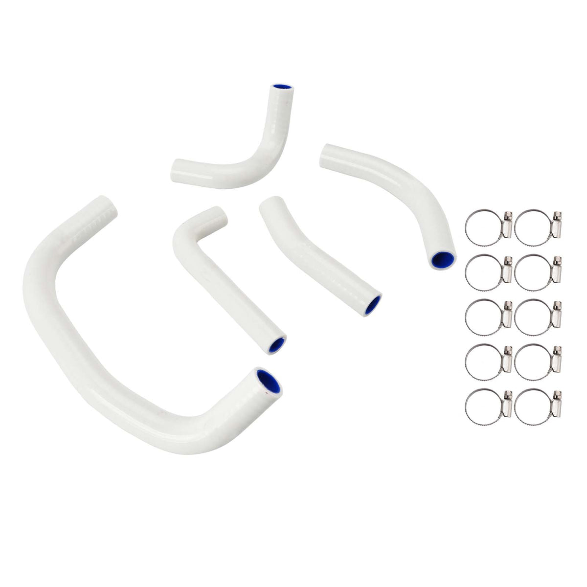 Kit de durites de refroidissement en silicone pour radiateur Honda CB500SF 2026+ White