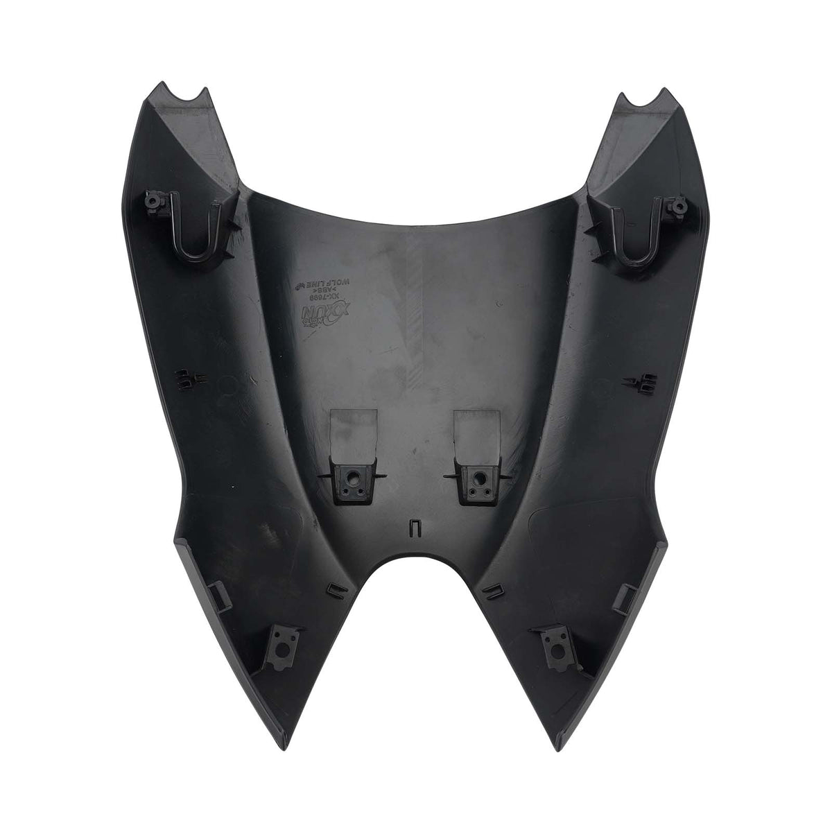 Panneau inférieur de carénage de selle arrière pour Trident 660 2022-2025 Matte Black