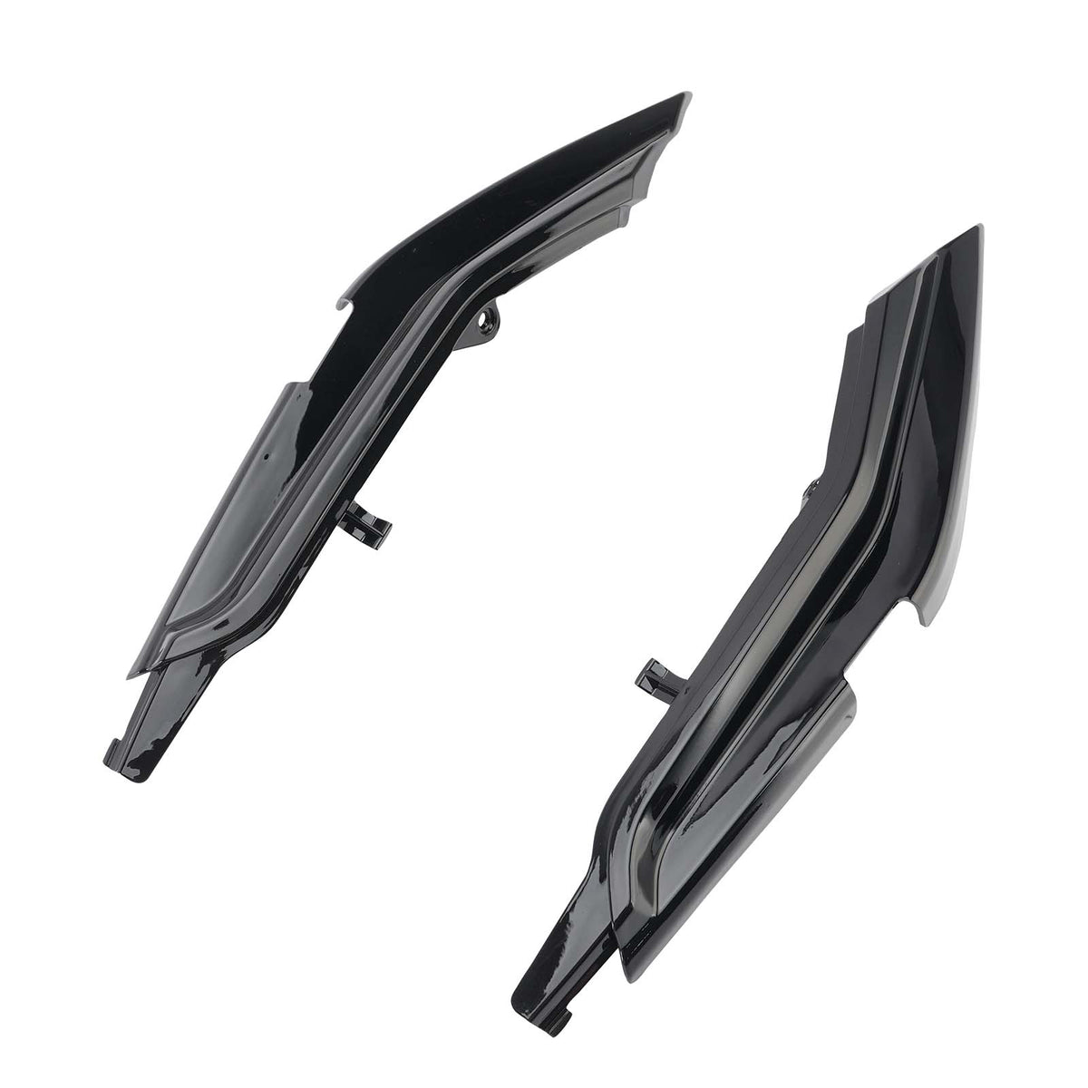 Carénage latéral de selle arrière pour Trident 660 2022-2025 Black