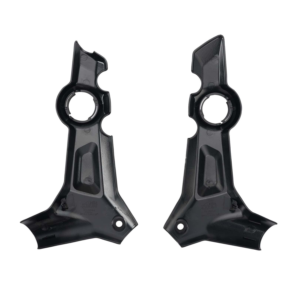 Protección lateral del chasis y carenado para Trident 660 22-25 800 25-27 Negro Mate