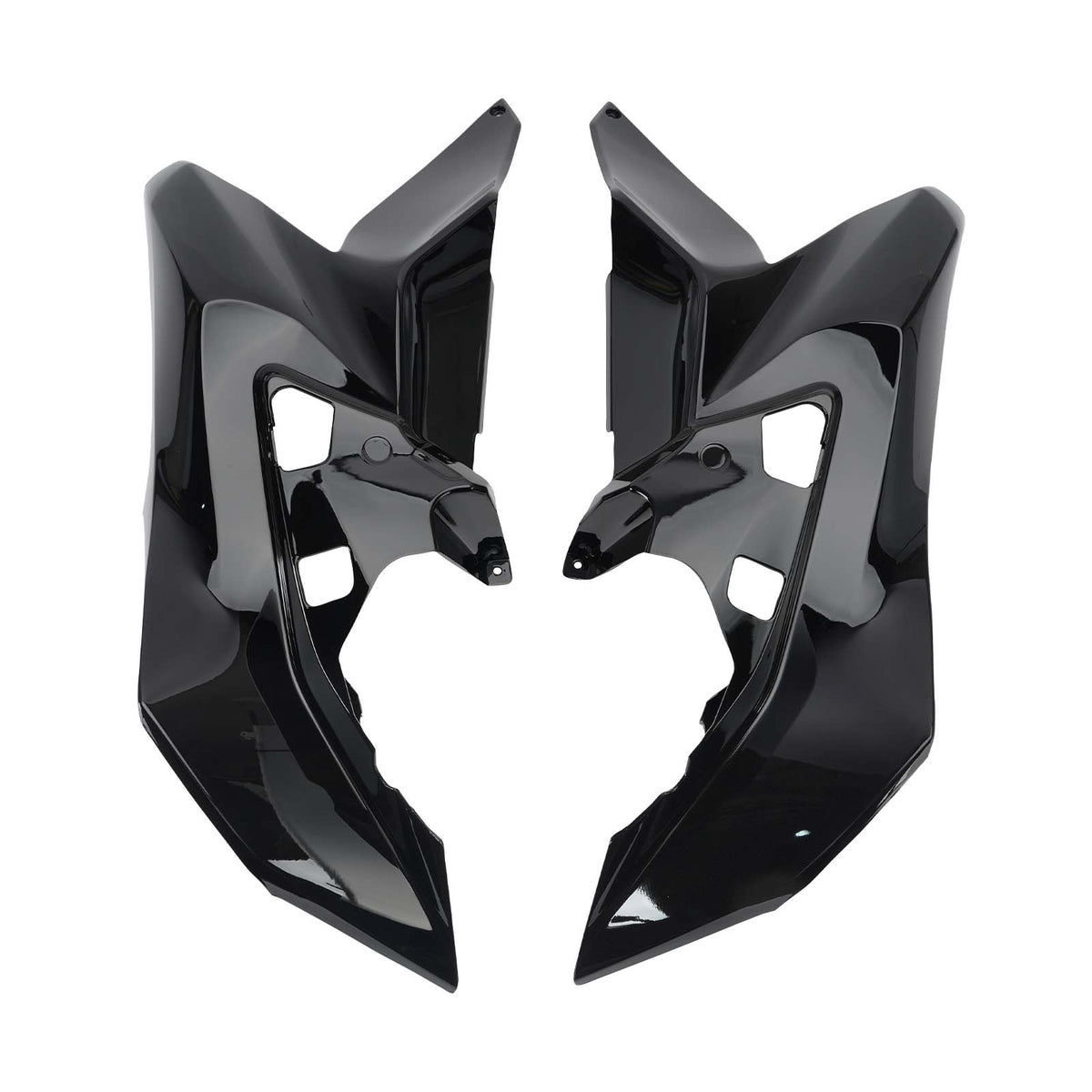 Protección lateral de chasis y carenado para Kawasaki Versys 1000 2019-2024 Negro