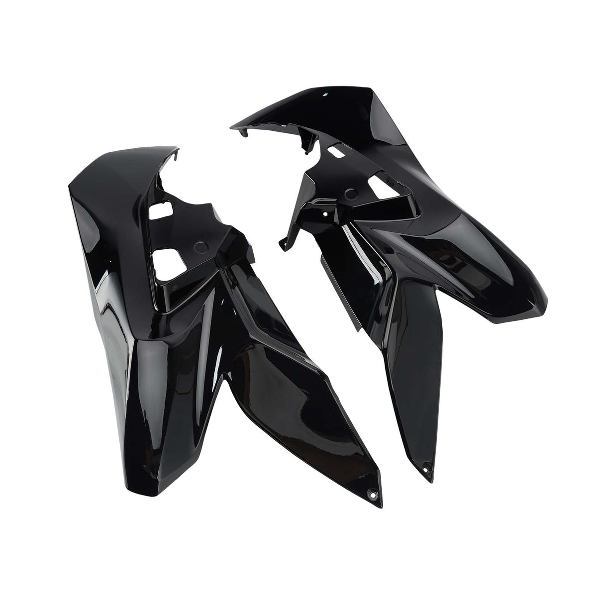 Protección lateral de chasis y carenado para Kawasaki Versys 1000 2019-2024 Negro