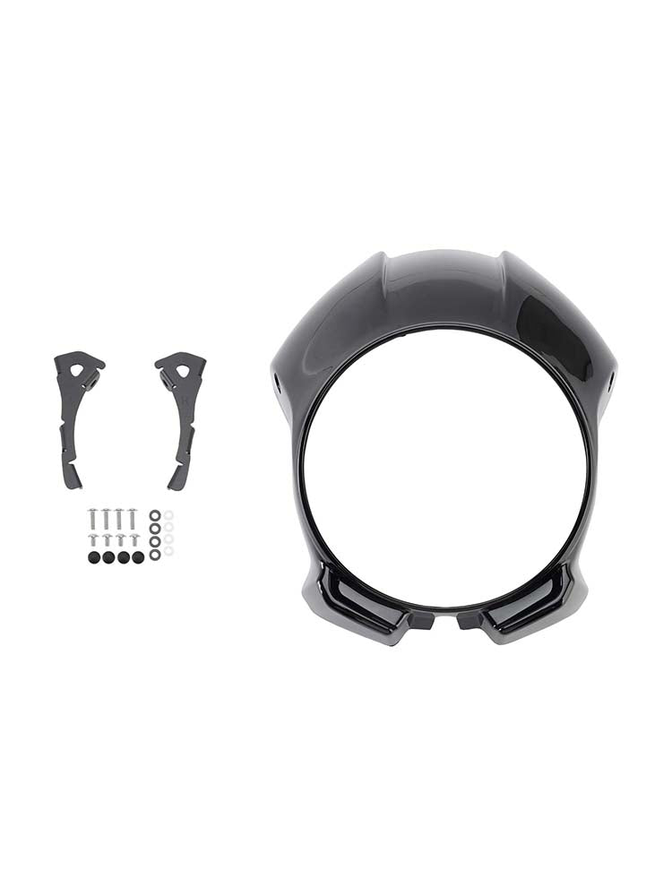 Carénage de phare et de pare-brise pour Honda Rebel CMX300 CMX500 2020-2026 Black