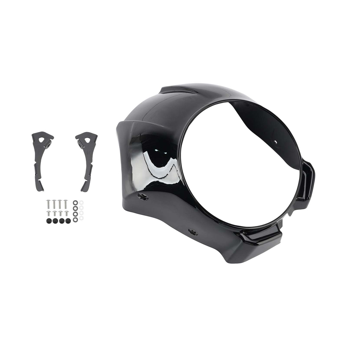 Carénage de phare et de pare-brise pour Honda Rebel CMX300 CMX500 2020-2026 Black
