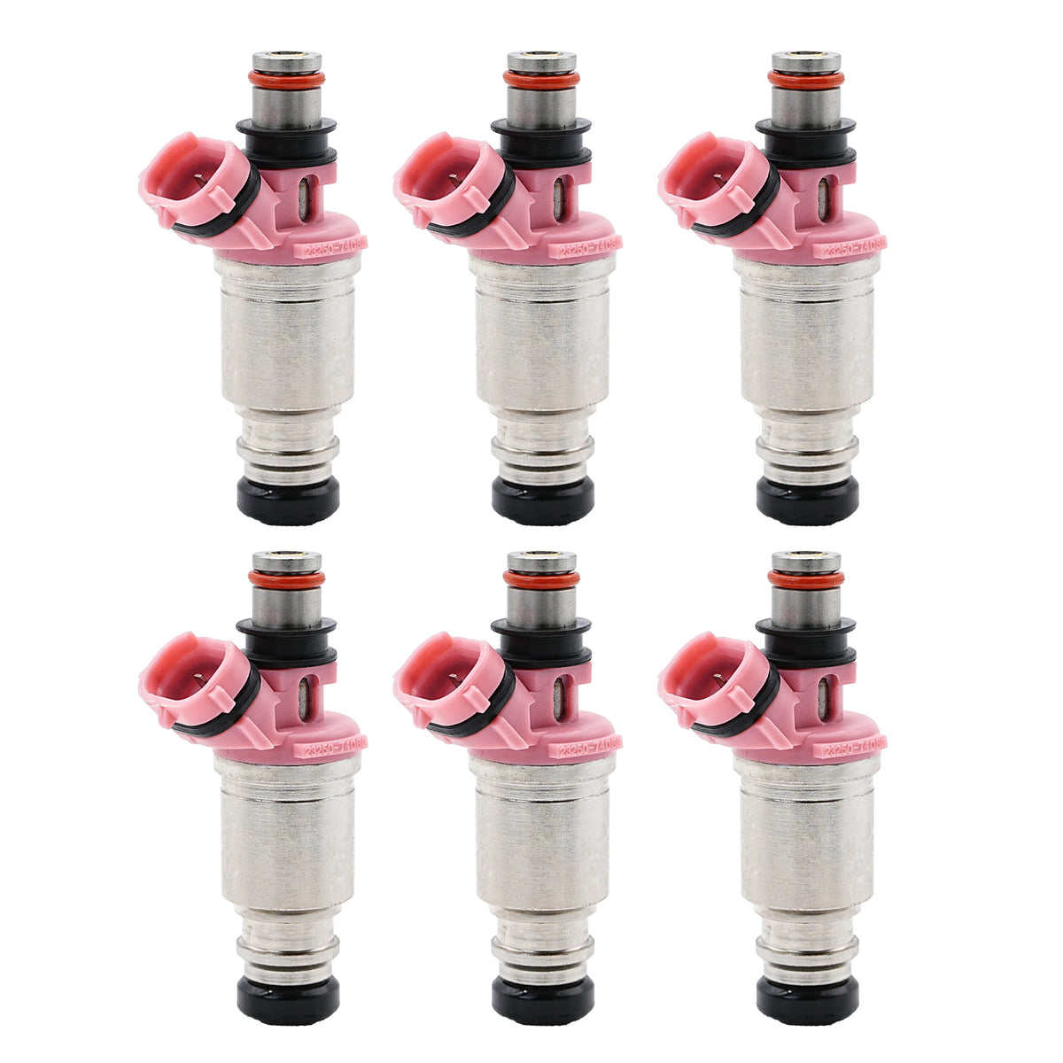 Inyector de combustible 6X para Toyota Landcruiser 4.5L 1FZ-FE 92-95 23250-74080