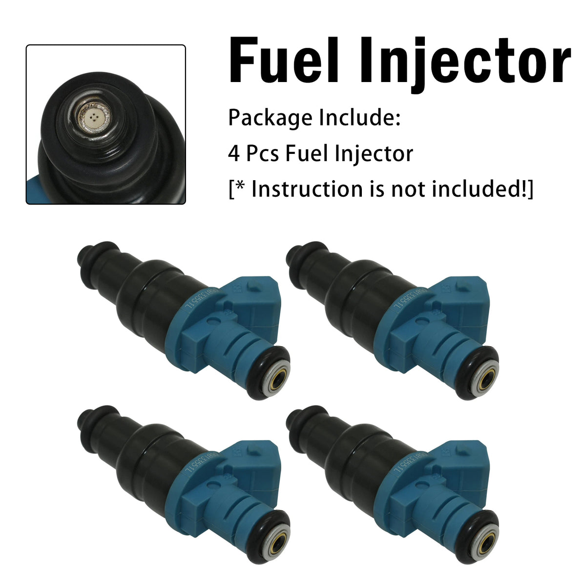 4X inyector de combustible para Audi A3 1.6L 1996-2003 A4 1.6L 1994-2000 06B133551L