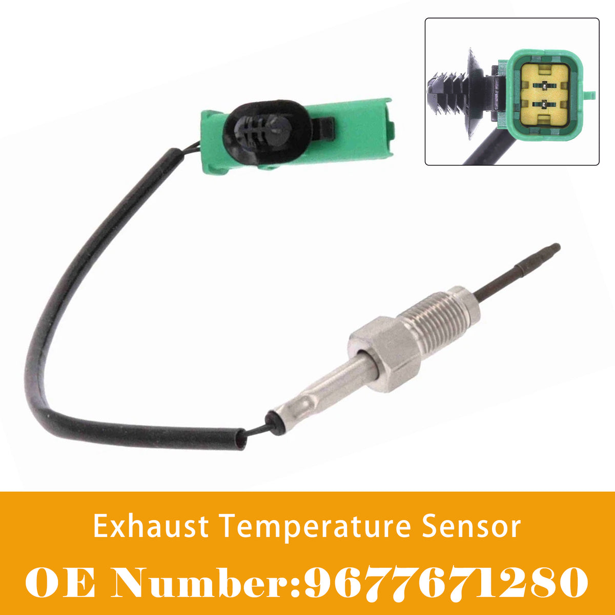 Senzor temperature izpušnih plinov 9677671280 za C4 Grand Picasso 13-