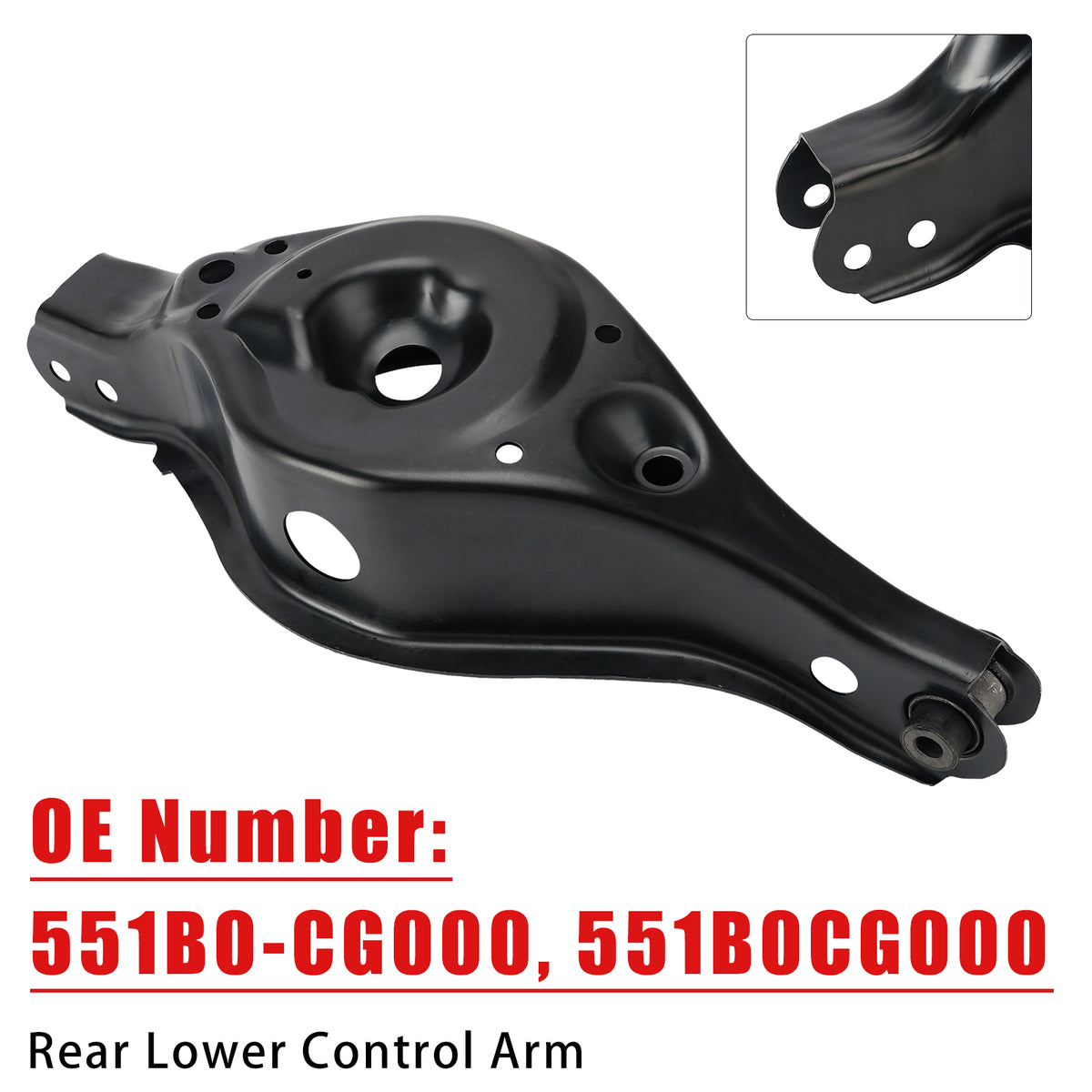 Brazo de control inferior trasero 551B0-CG000 para INFINITI FX35 FX45 03-08
