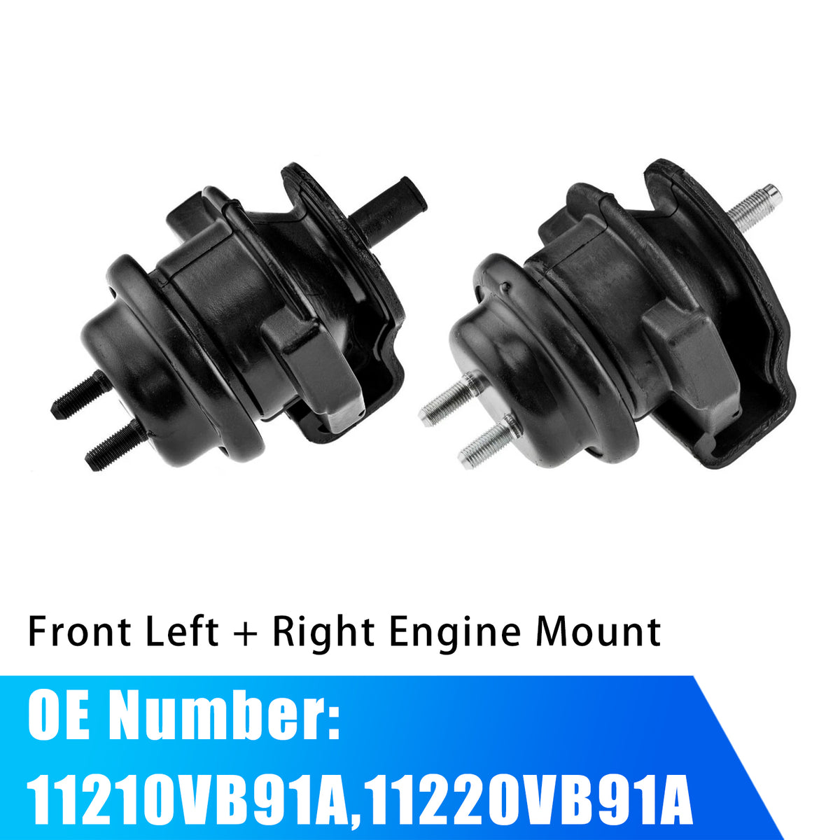 Par de soportes de motor 11210VB91A 11220VB91A para Nissan Patrol GU Y61 ZD30 3.0L